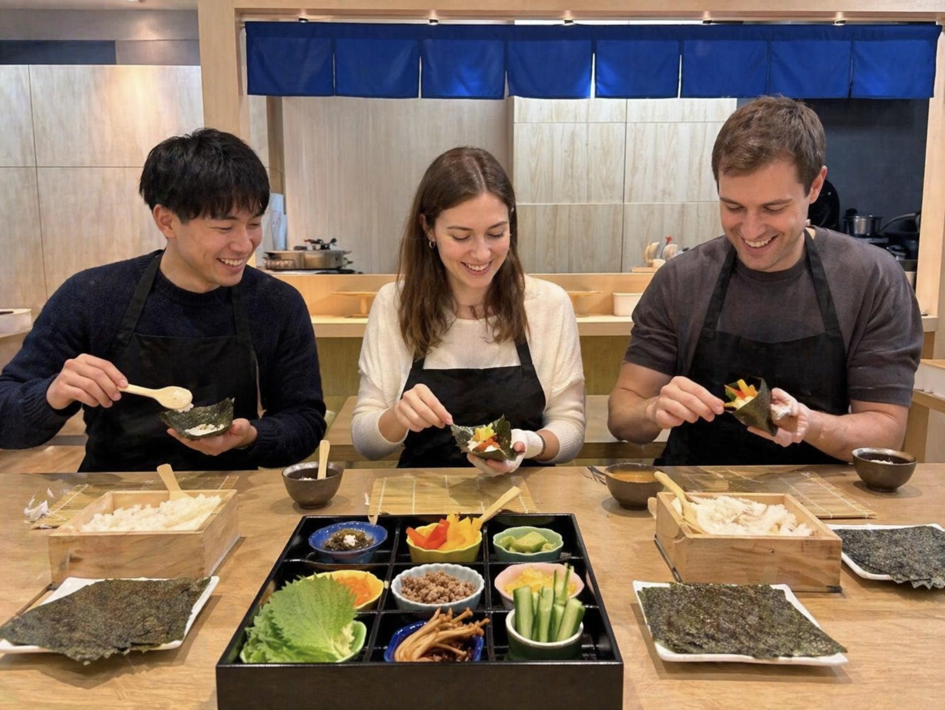 Tsukiji Temaki Sushi Cooking Class: Fresh Seafood & Vegan Options - Thumbnail 2