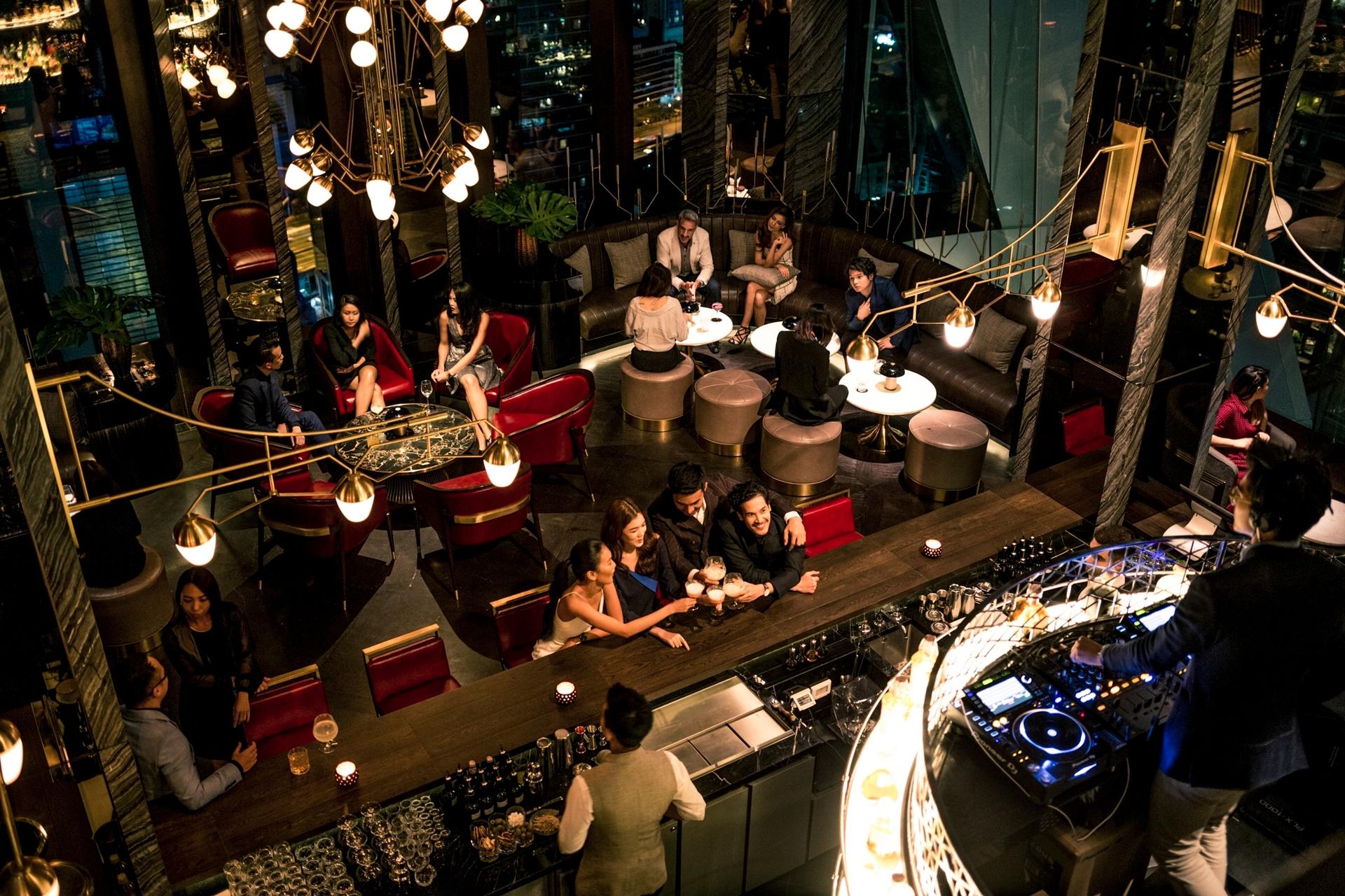 Cocktail Bar on 35th Floor at Penthouse Bar + Grill, Park Hyatt Bangkok - Thumbnail 8