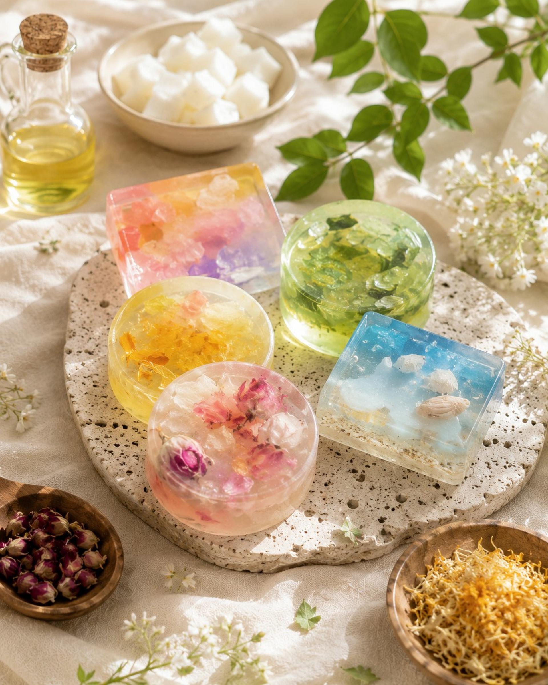 Korean Natural Soap-Making with Traditional Ingredients l DIY - Thumbnail 8