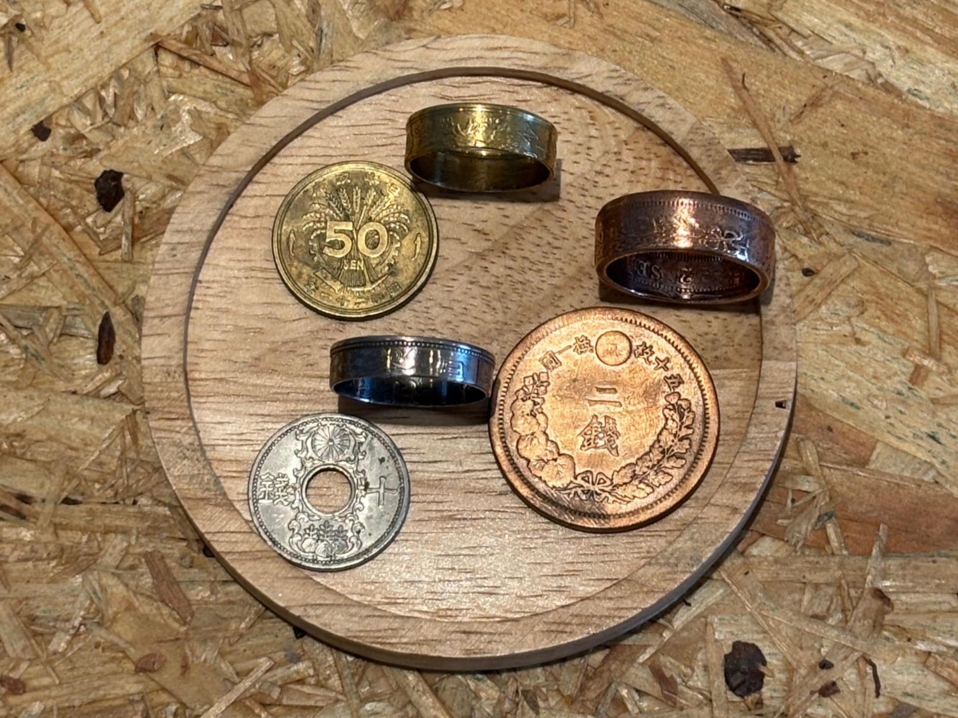 Tokyo: Vintage Coin Ring Making Workshop in Shinjuku - Thumbnail 2