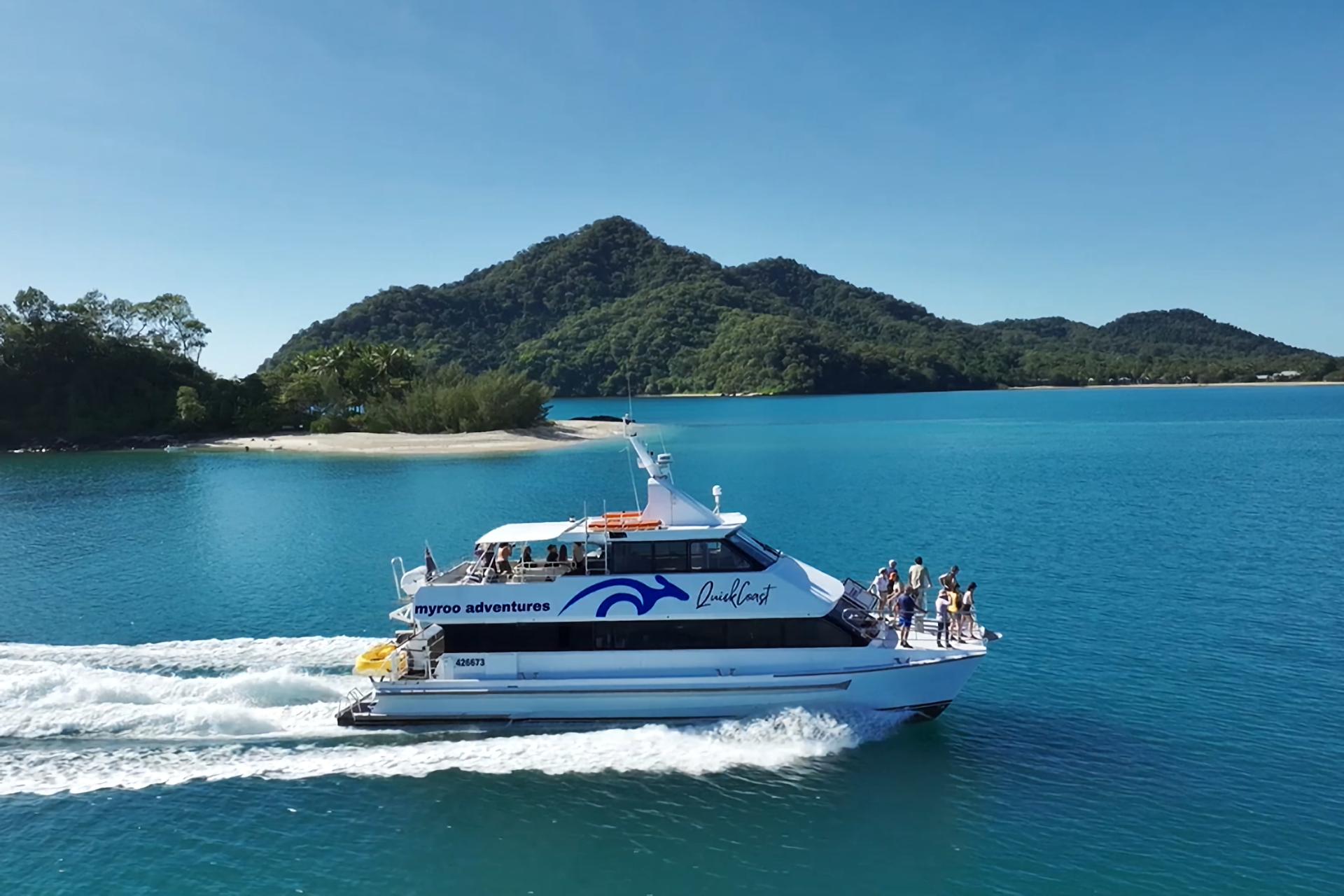 Outer Reef Snorkel and Dunk Island Small Group Tour from Cairns - Thumbnail 4
