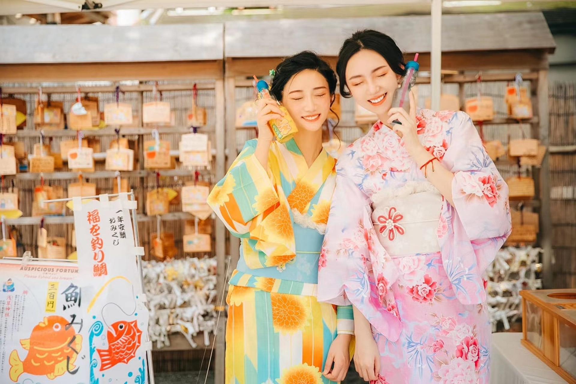 Tokyo Asakusa Kimono&Yukata Rental at Kimono Miyabi Asakusa Station  - Thumbnail 25