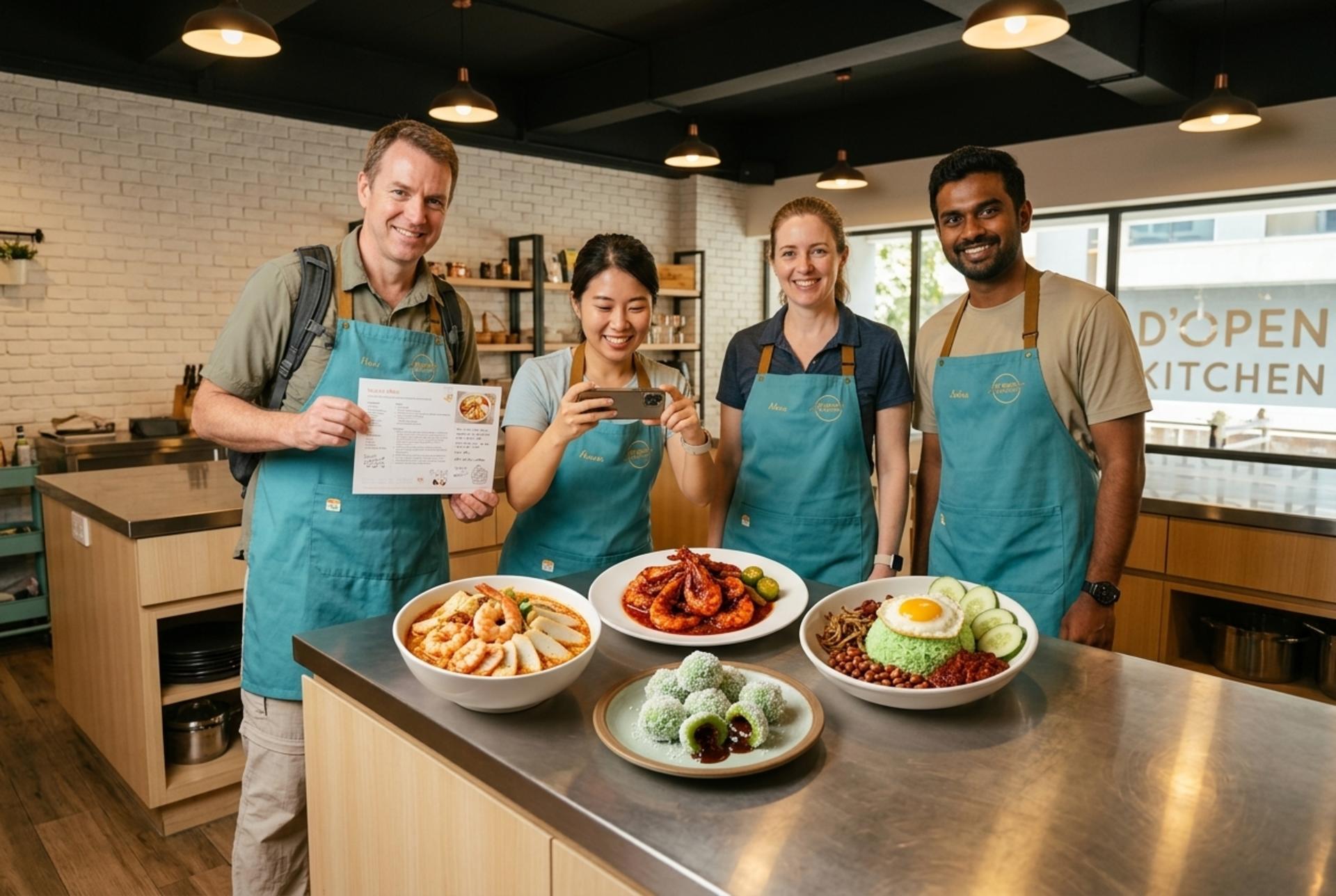 Heritage Cooking Class with Wet Market Tour by D'Open Kitchen - Thumbnail 2