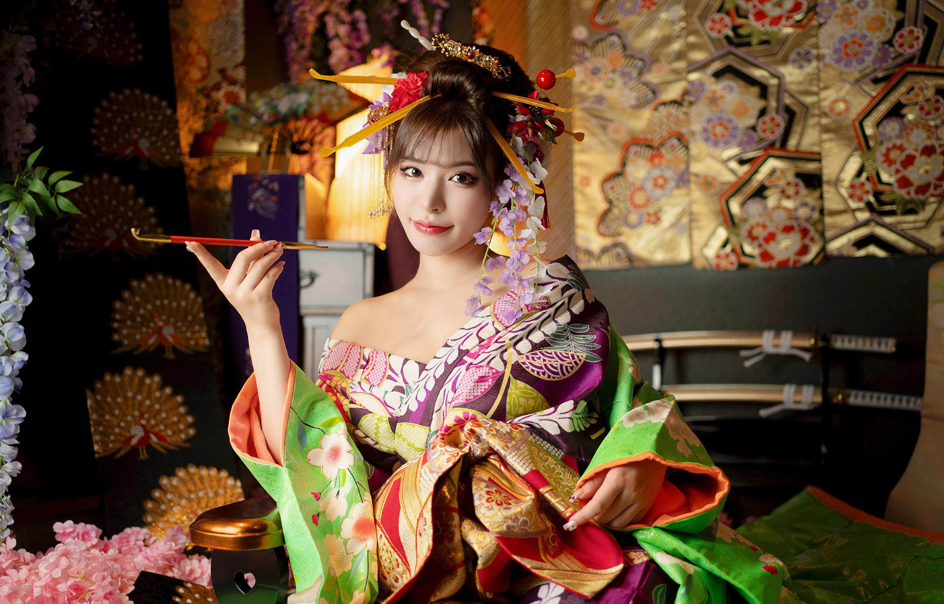 Oiran Experience/Oiran Photo Shoot - Thumbnail 4