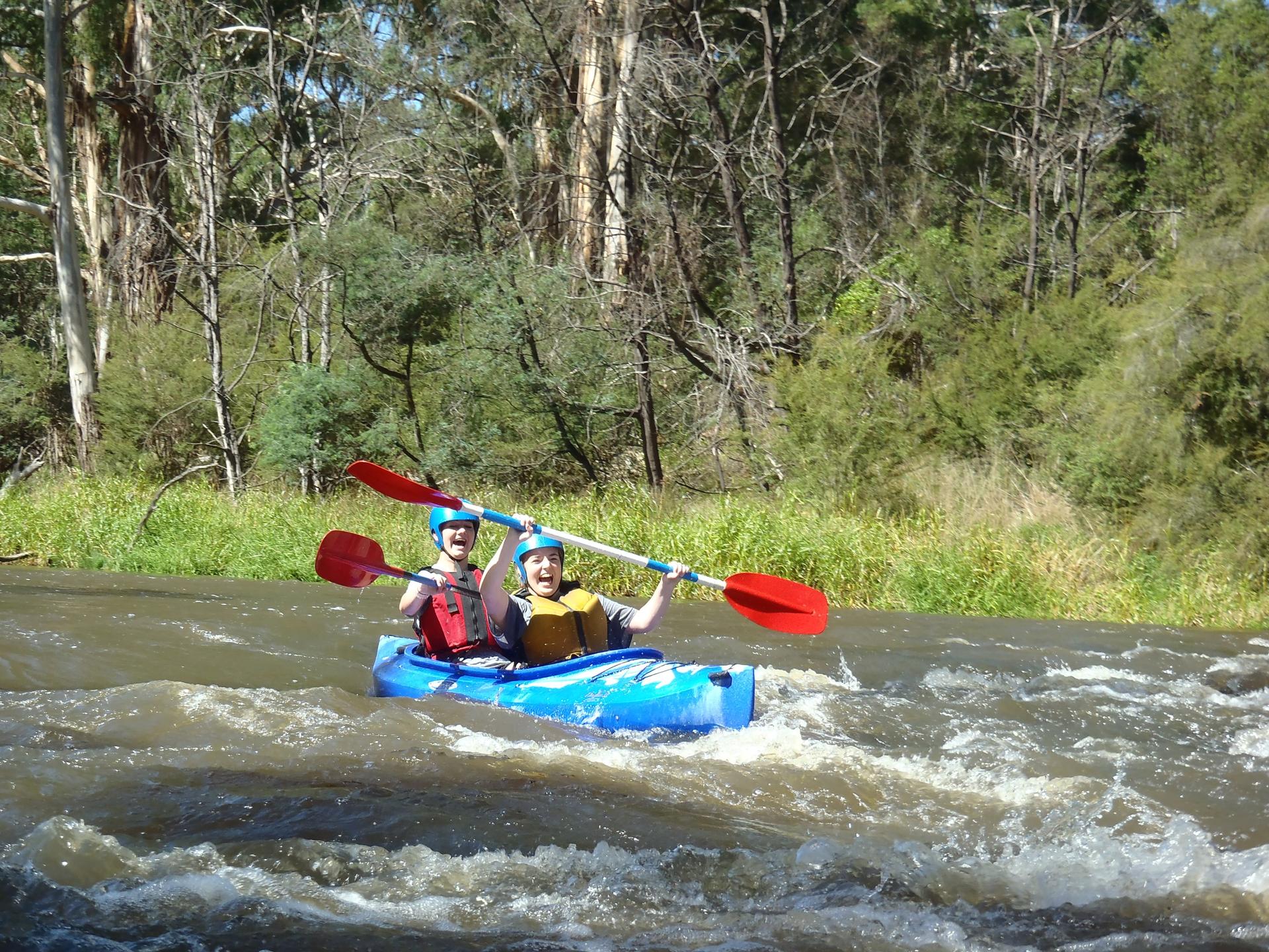 Yarra River White Water Kayaking & Abseiling in Warrandyte - Image 1