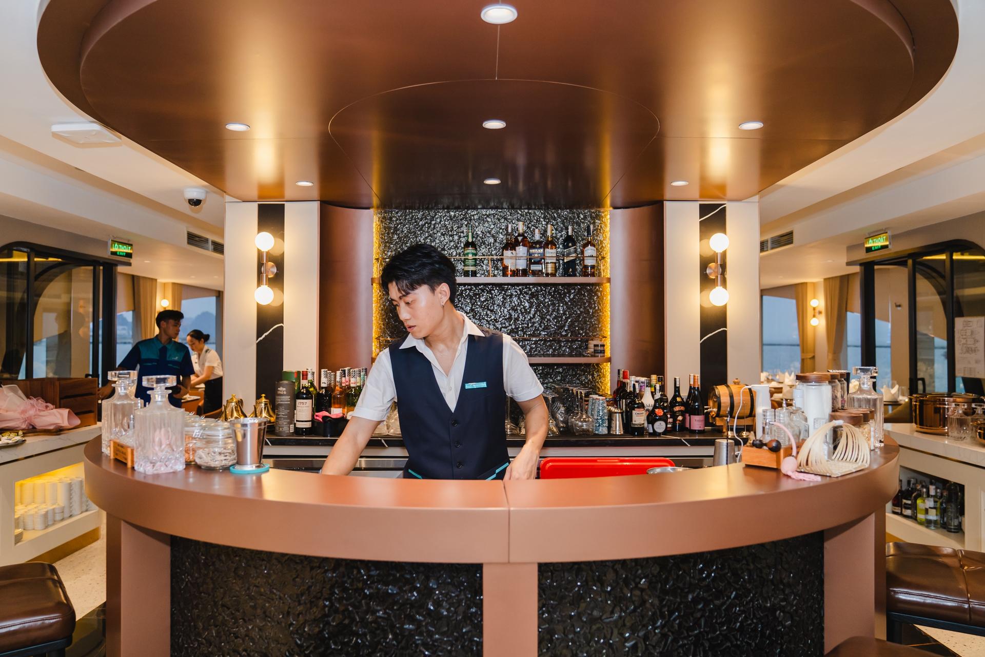 Sunset Dinner Experience of Ha Long Bay by Saquila Yacht - Thumbnail 9