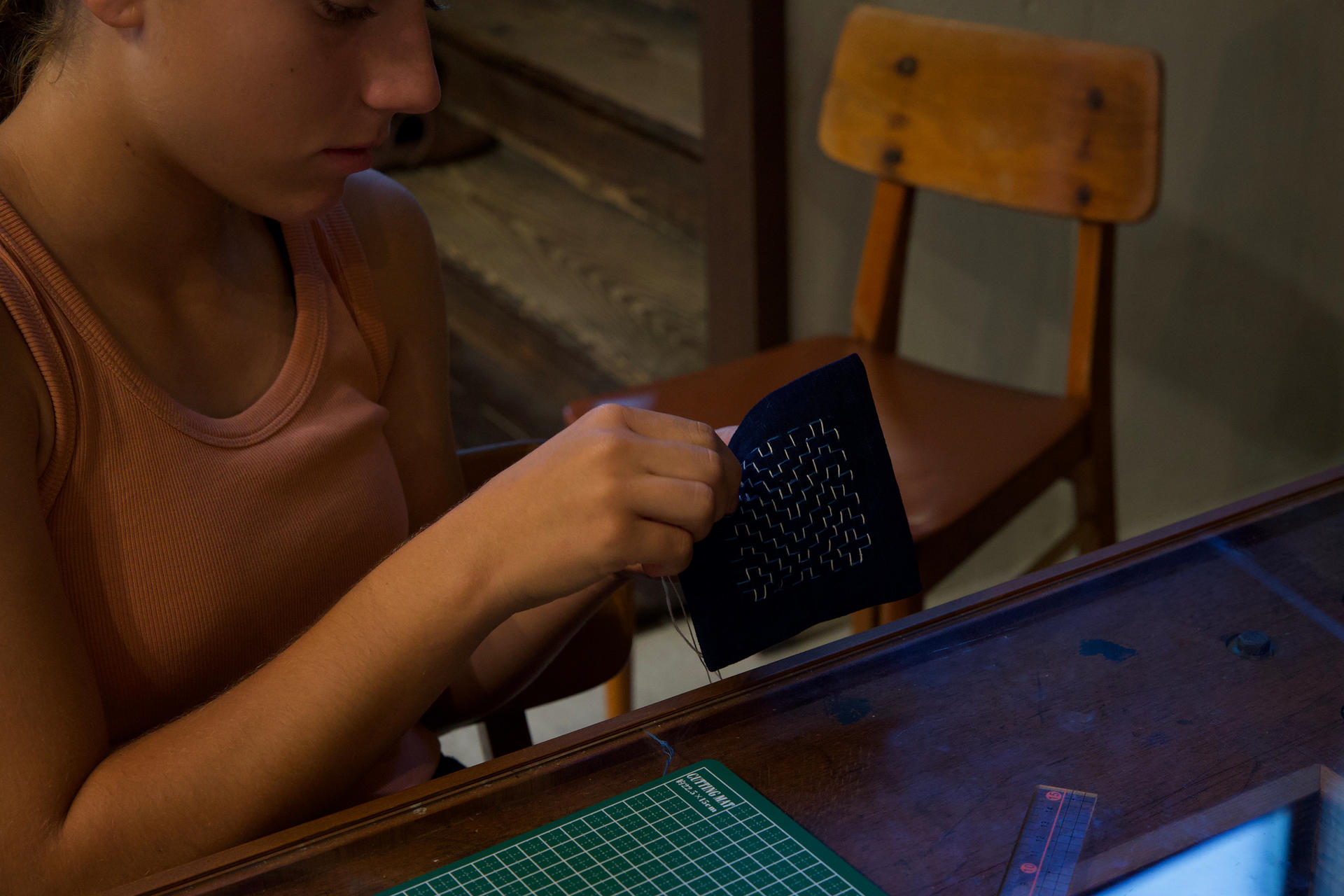 Japanese Stitching Sashiko Workshop Experience in Osaka - Thumbnail 56