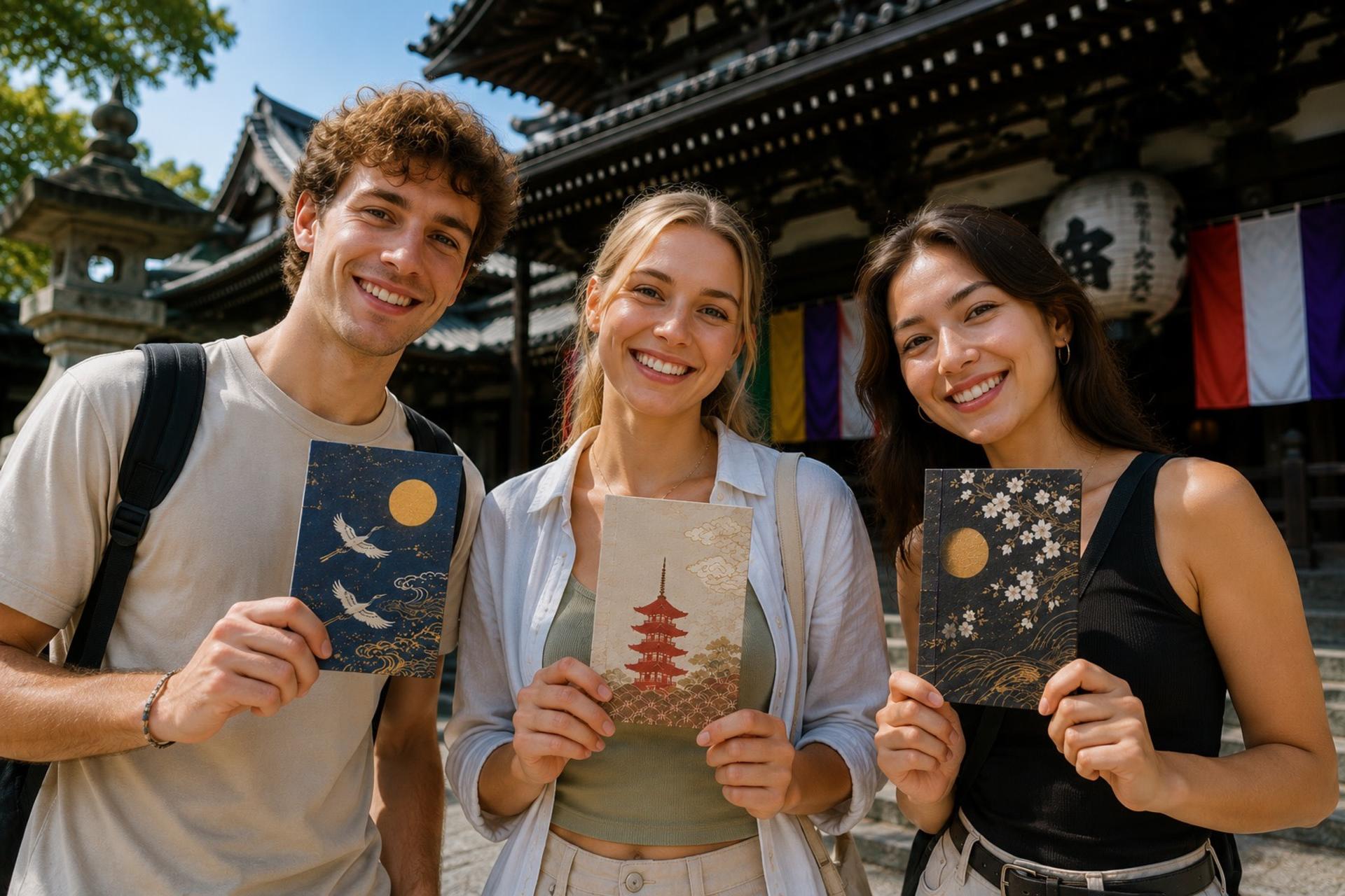 Kyoto: Make Your Own Goshuin Temple Stamp Book - Image 1