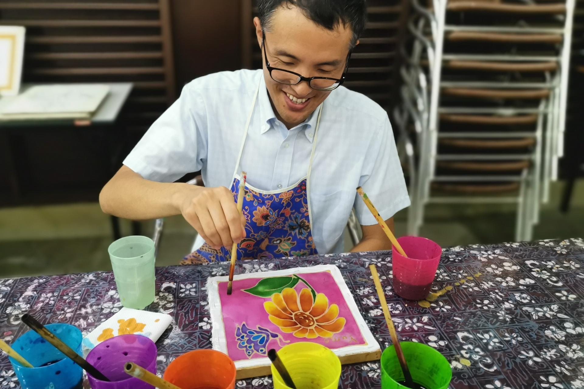 Batik Coloring Workshop in Kuala Lumpur - Image 1