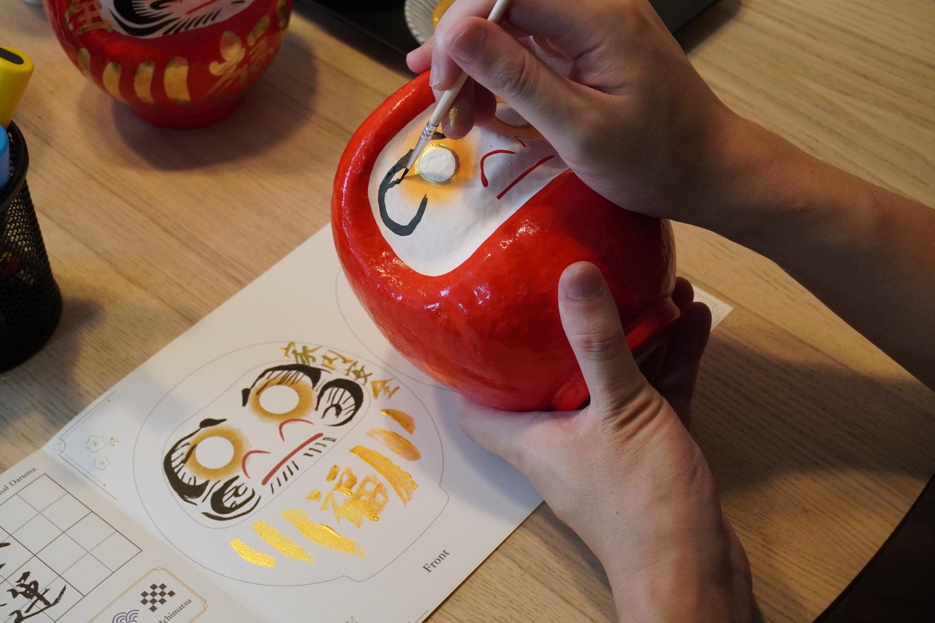 [ZEN CRAFTWORKS] Paint Your Own Takasaki Daruma Doll - Thumbnail 3
