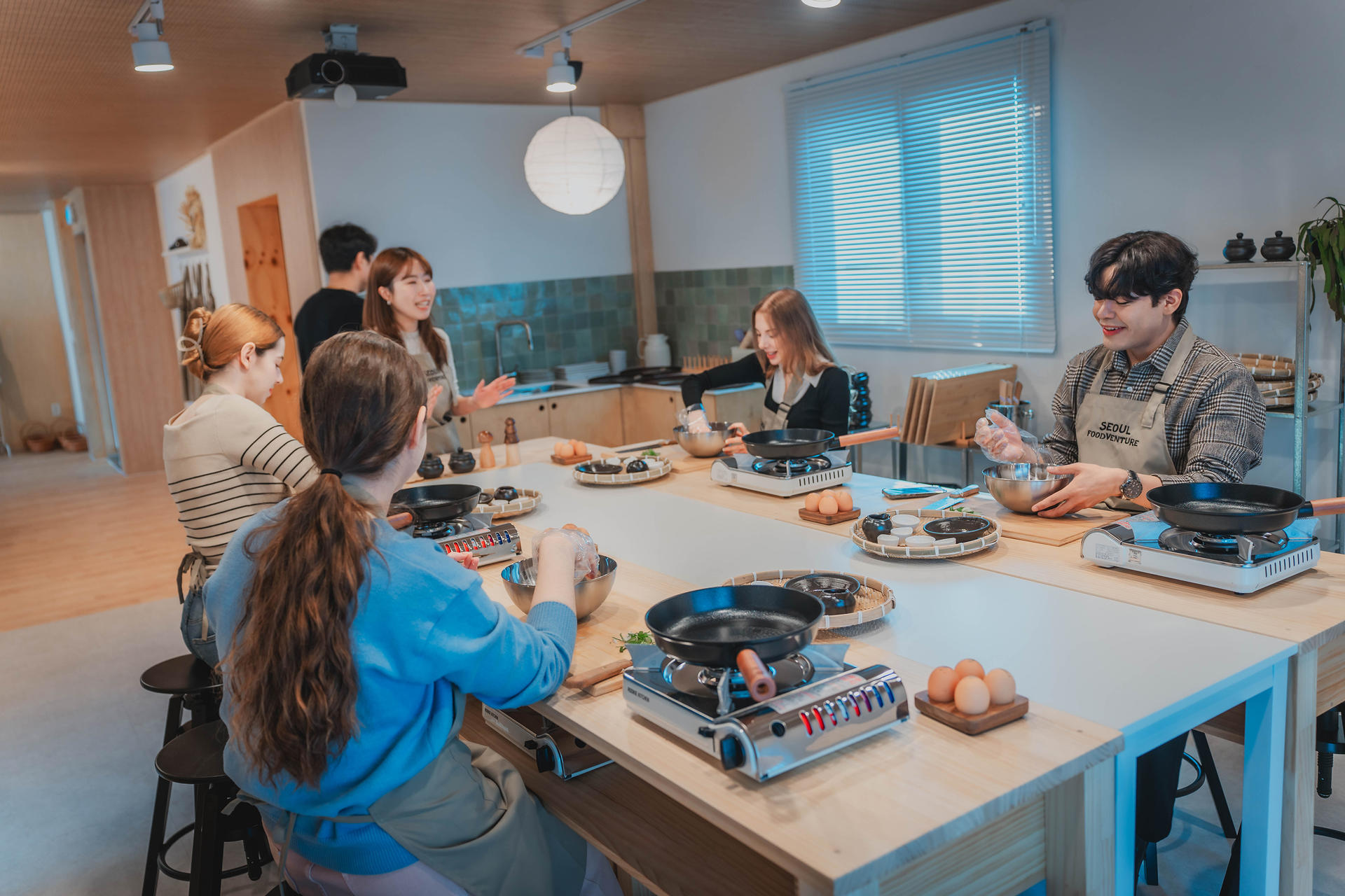 Korean Cooking Class with Grocery Shopping at Seoul Local Market - Image 1