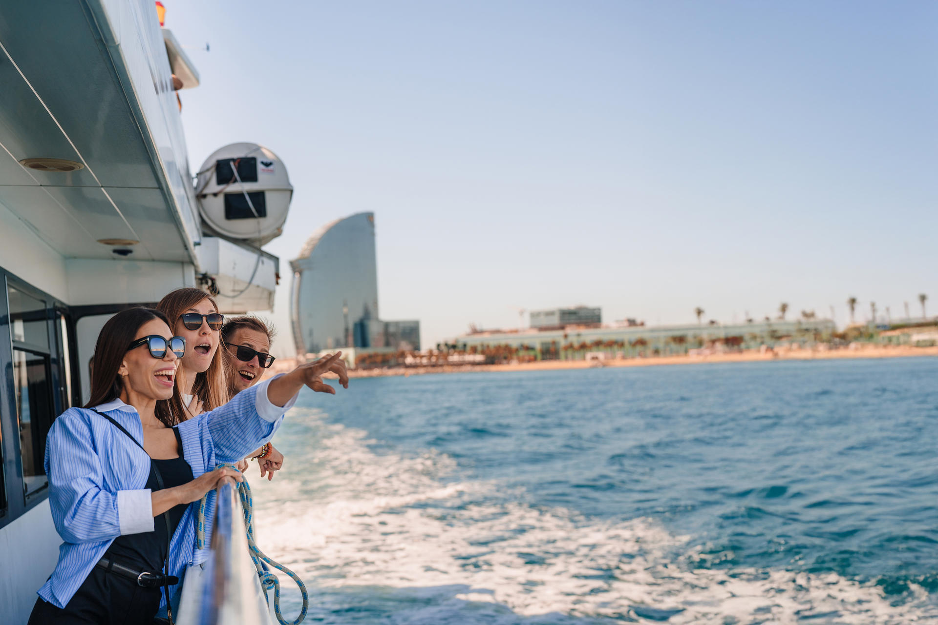 Barcelona: Private Old Town Walking, Helicopter and Boat Ride - Thumbnail 4