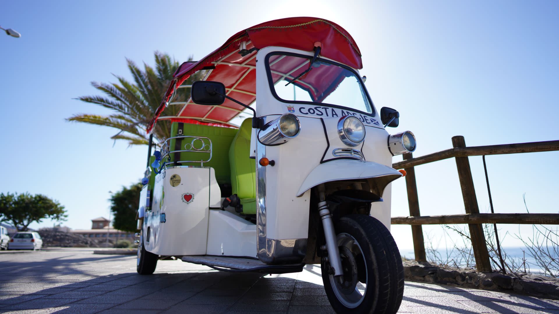 Costa Adeje and secret volcano double Tuk-Tuk tour in Tenerife - Thumbnail 3