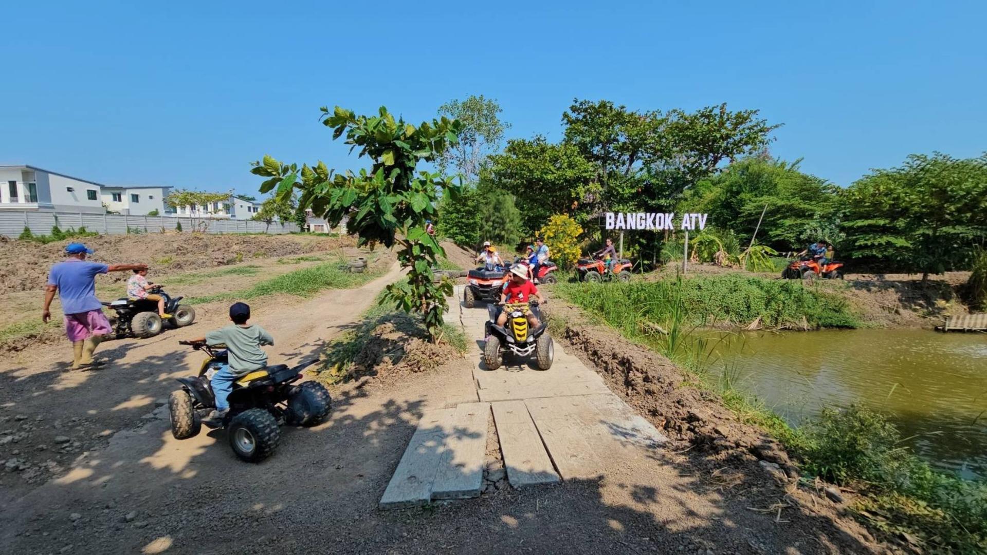 Bangkok Wat Pak Nam & ATV Adventure Half-Day Private Tour - Thumbnail 2