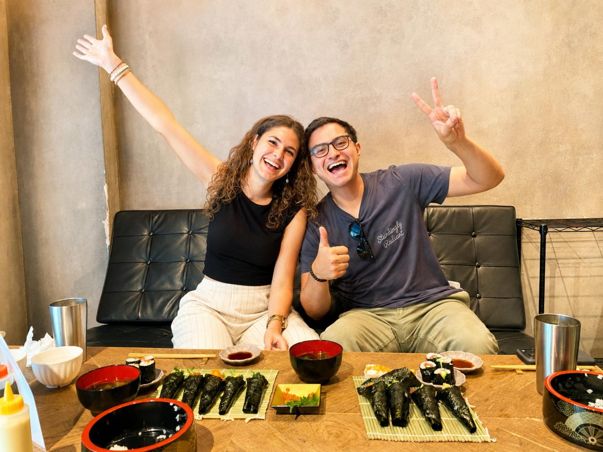 Tokyo: Sushi Making Class in Shibuya Hand Rolled with Master - Thumbnail 3