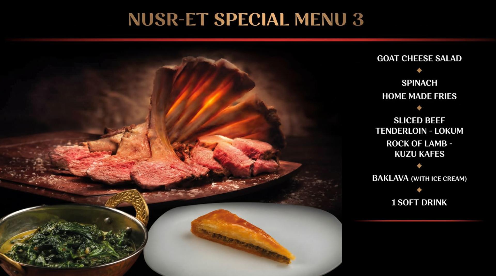 Nusr-Et Steakhouse Dining Experience in Cappadocia with Transfers - Thumbnail 7
