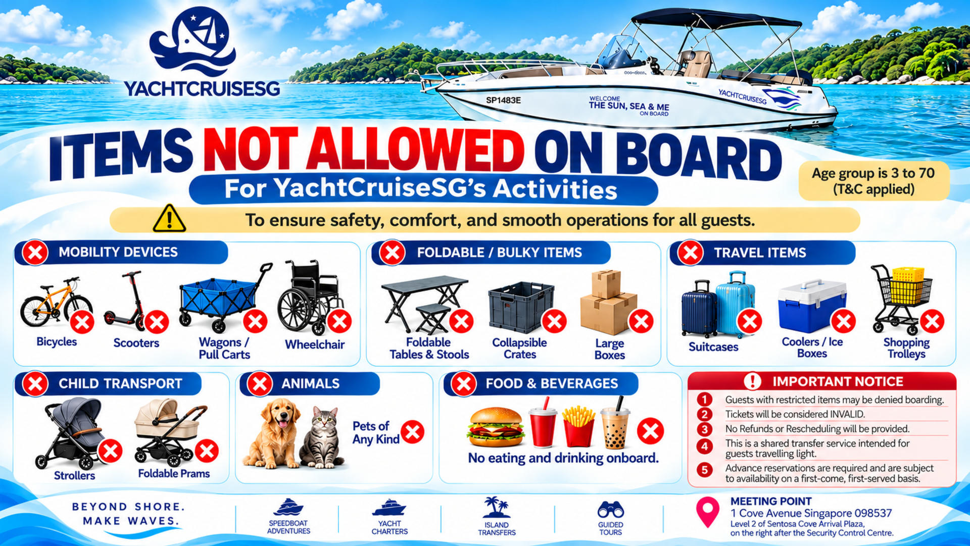 Speedboat Island Transfer to Lazarus Seringat Jetty by YachtCruiseSG - Thumbnail 4