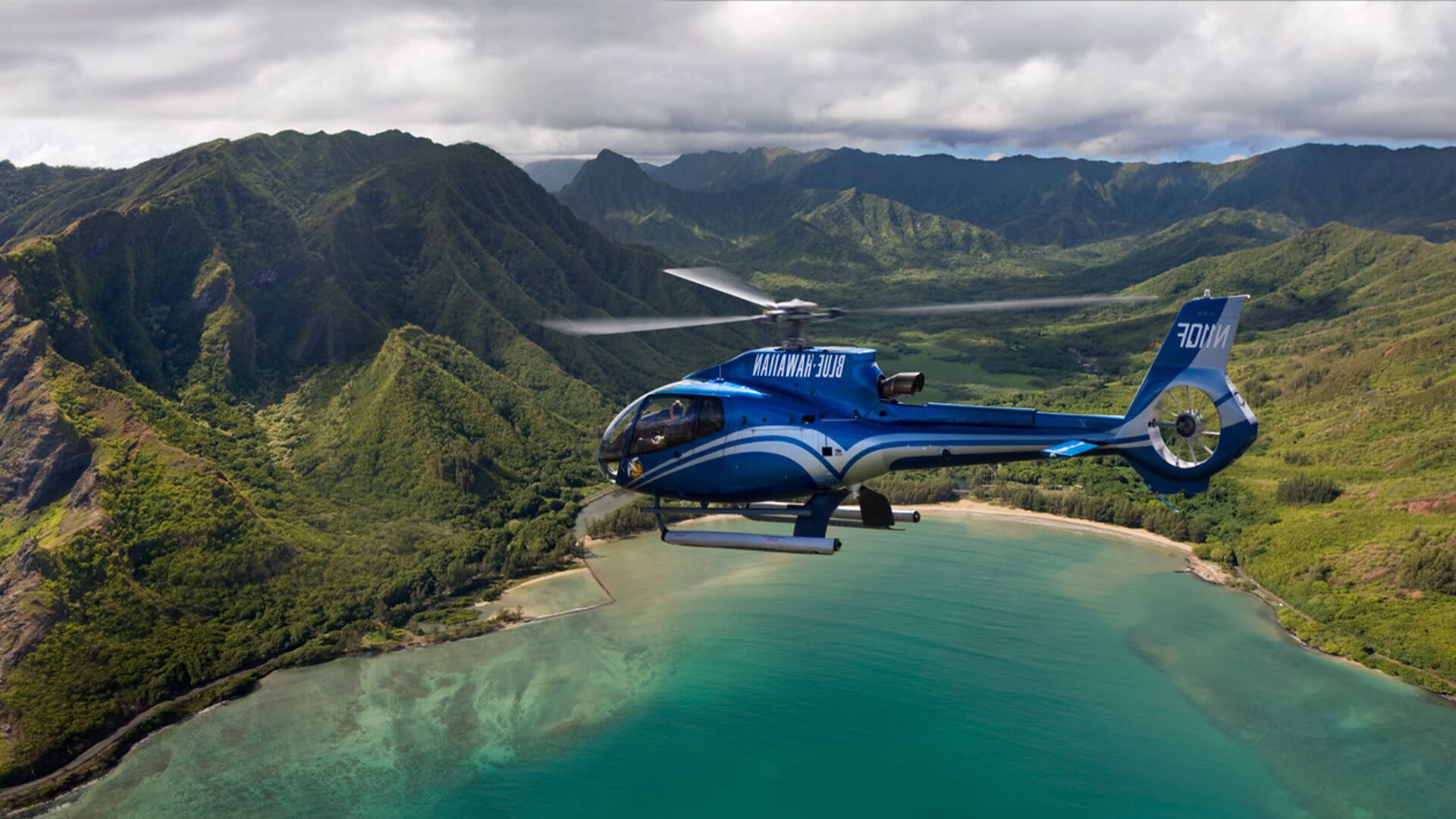 Discover North Shore Helicopter Tour from Turtle Bay, Oahu - Image 1