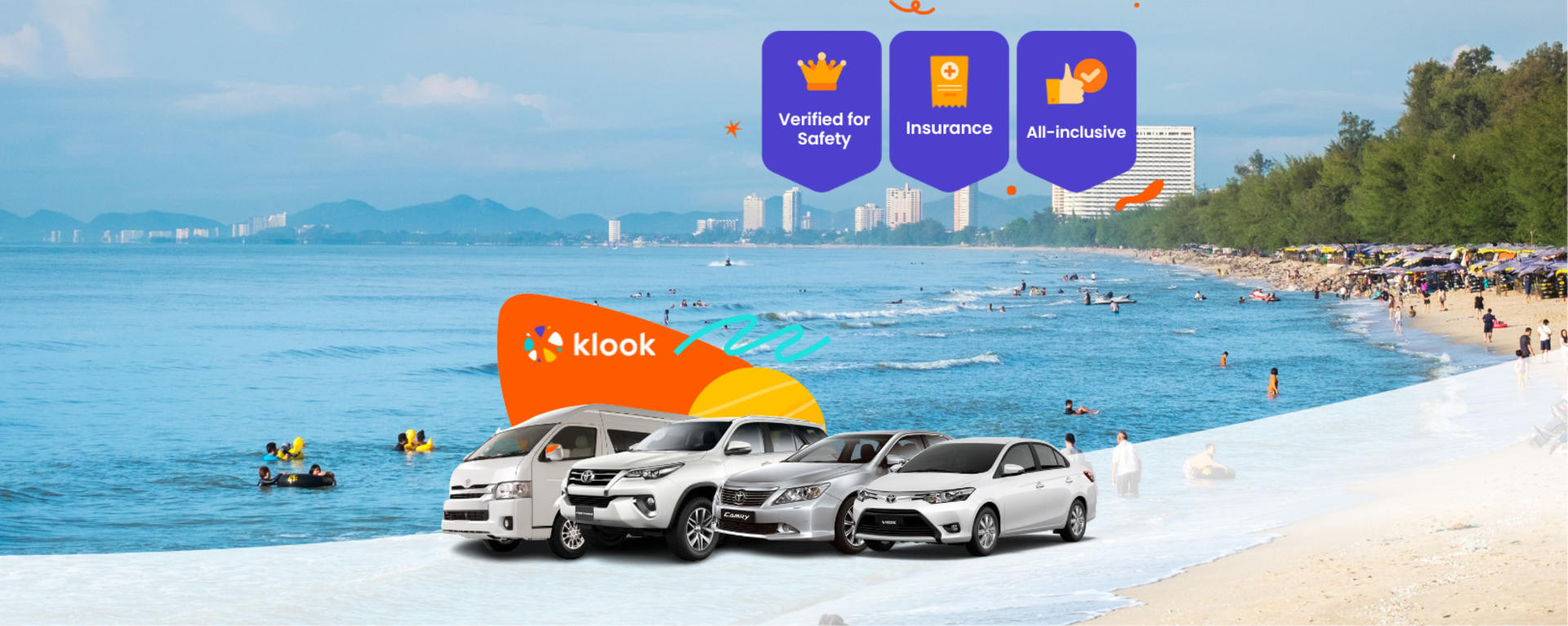 Private City Transfers between Bangkok and Hua Hin by N&T Travel - Image 1