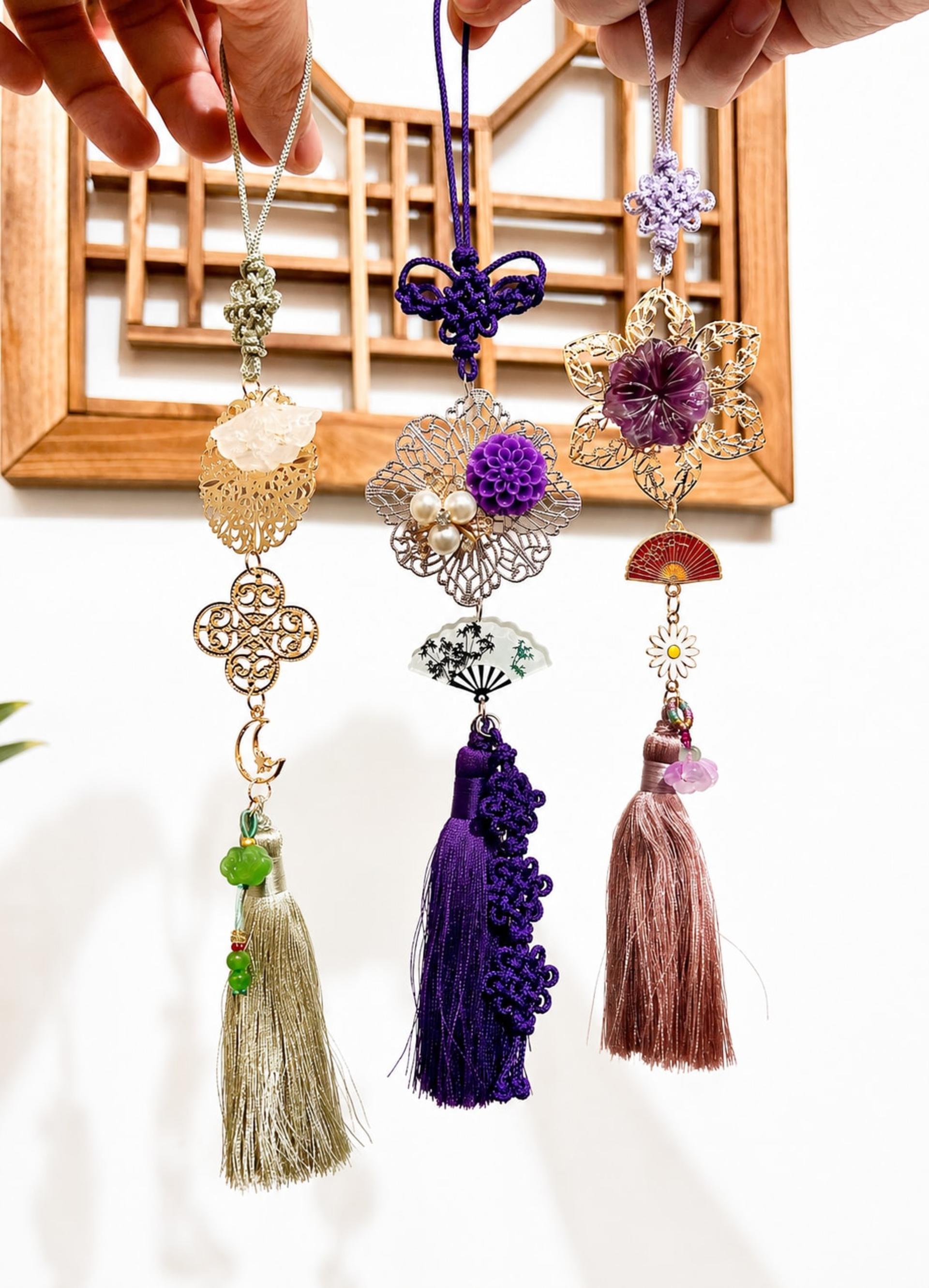 Create Your Own Korean Souvenir - Norigae keyring - Thumbnail 3