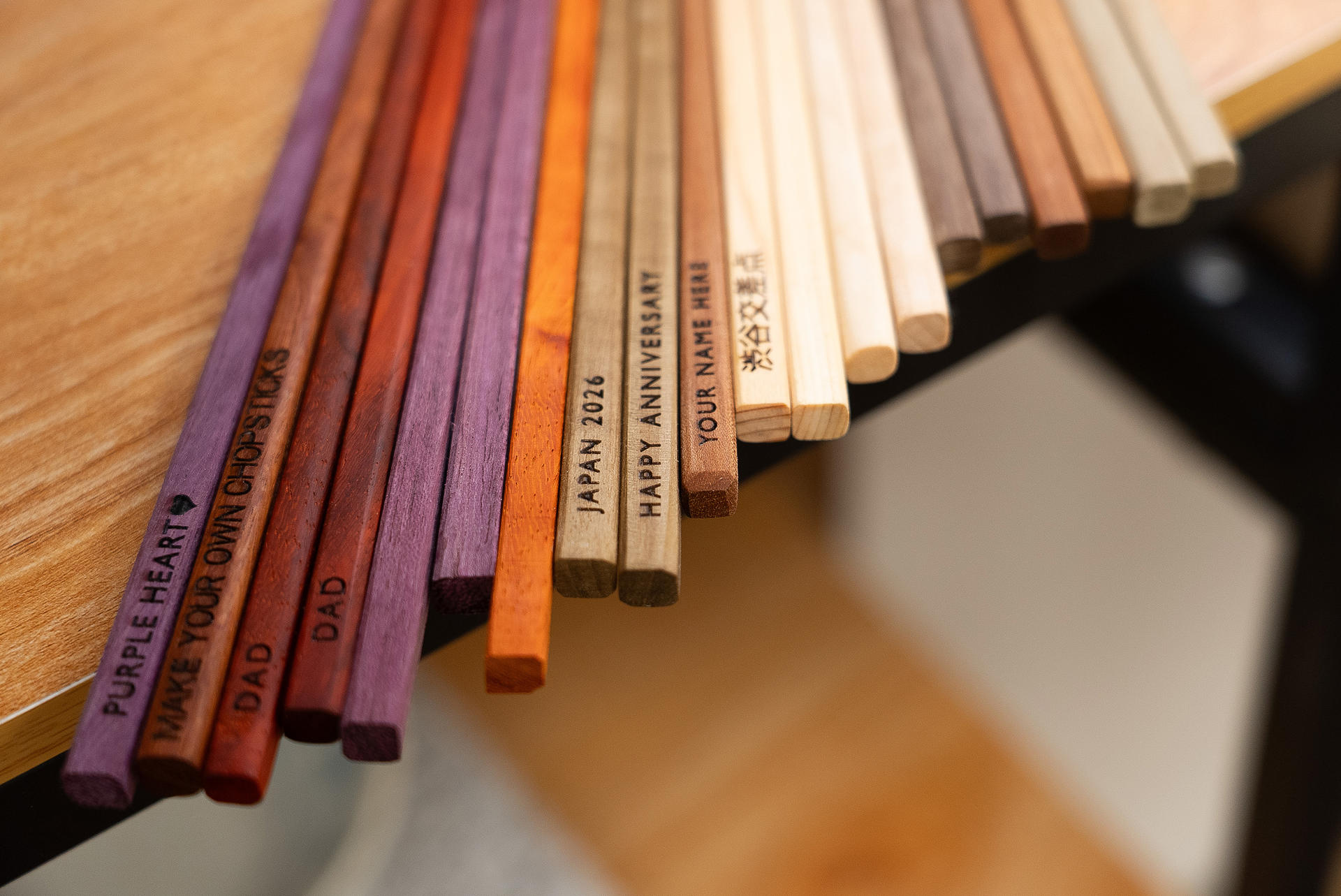 Tokyo: Make Your Own Chopsticks Shibuya - Thumbnail 10