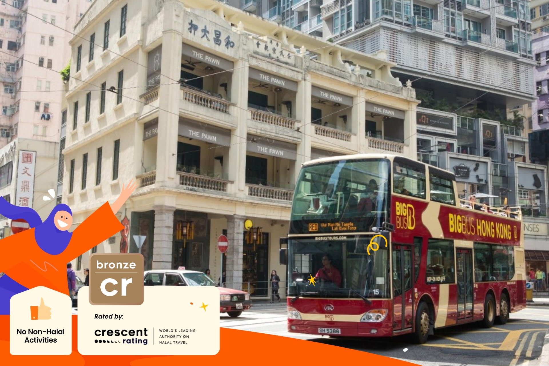 Hong Kong Big Bus Unlimited Hop-On Hop-Off Sightseeing Tours - Image 1