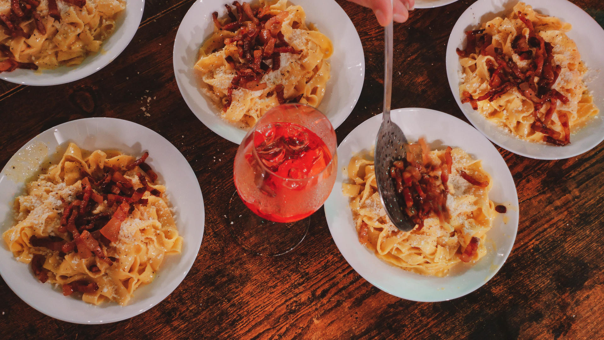 Rome Tipsy Cooking Class: Make Pasta & Mix 3 Spritz Cocktails - Thumbnail 11