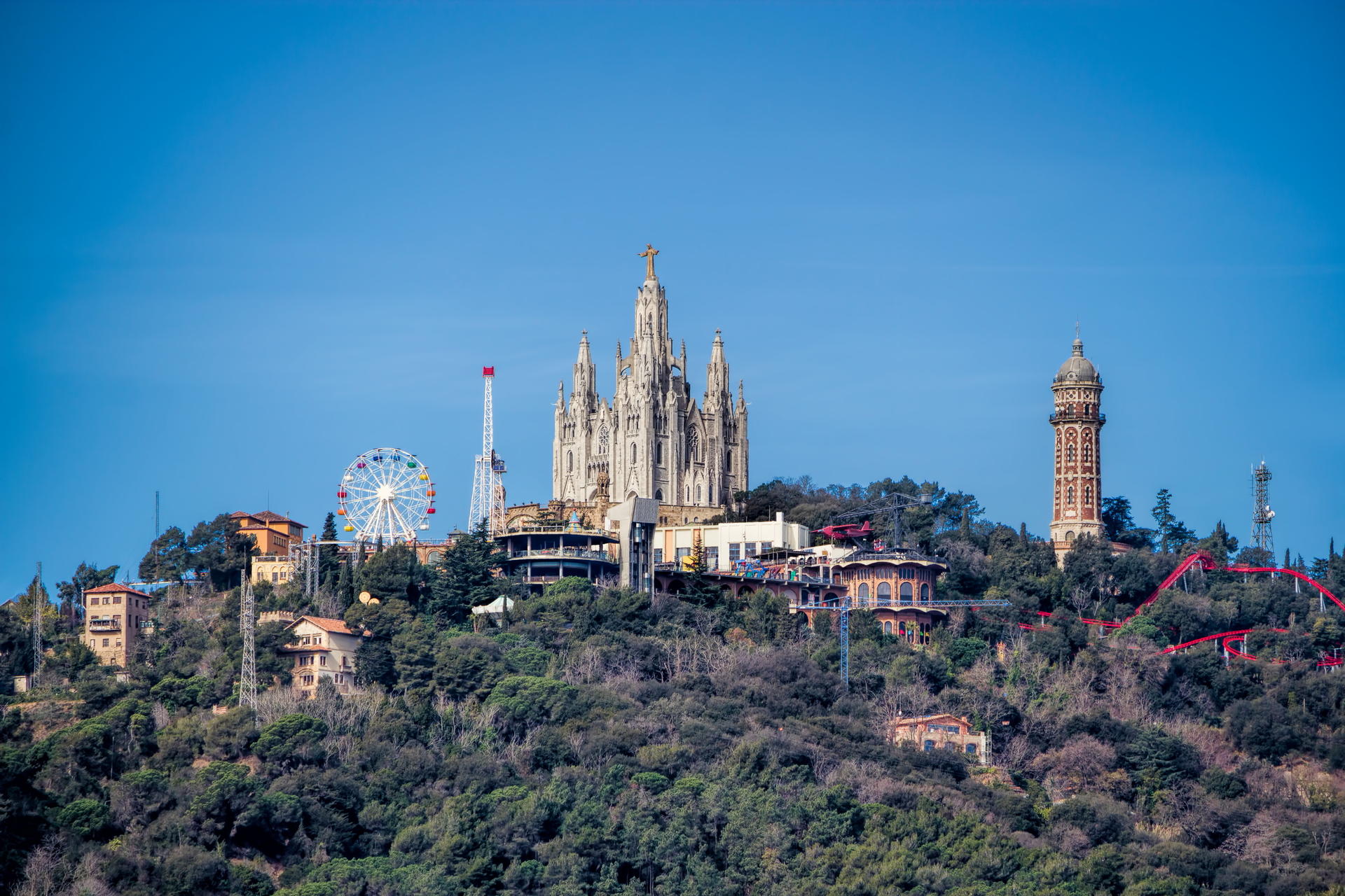 Tibidabo Amusement Park Admission Ticket in Barcelona - Thumbnail 3