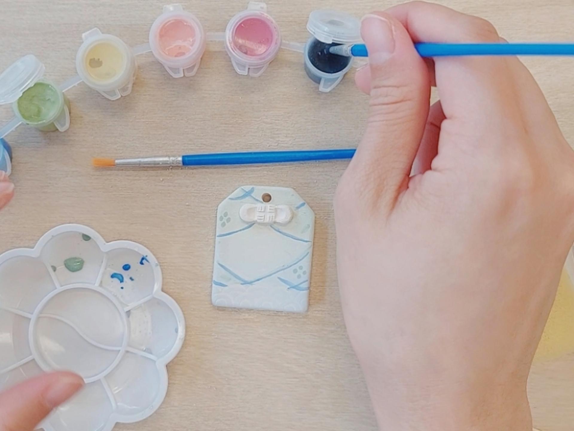 [Buy-One-Get-One-Free] Omamori/Daruma/Lucky Cat Workshop | In-Person or Online Ceramic Gift Making | Prince Edward - Thumbnail 2