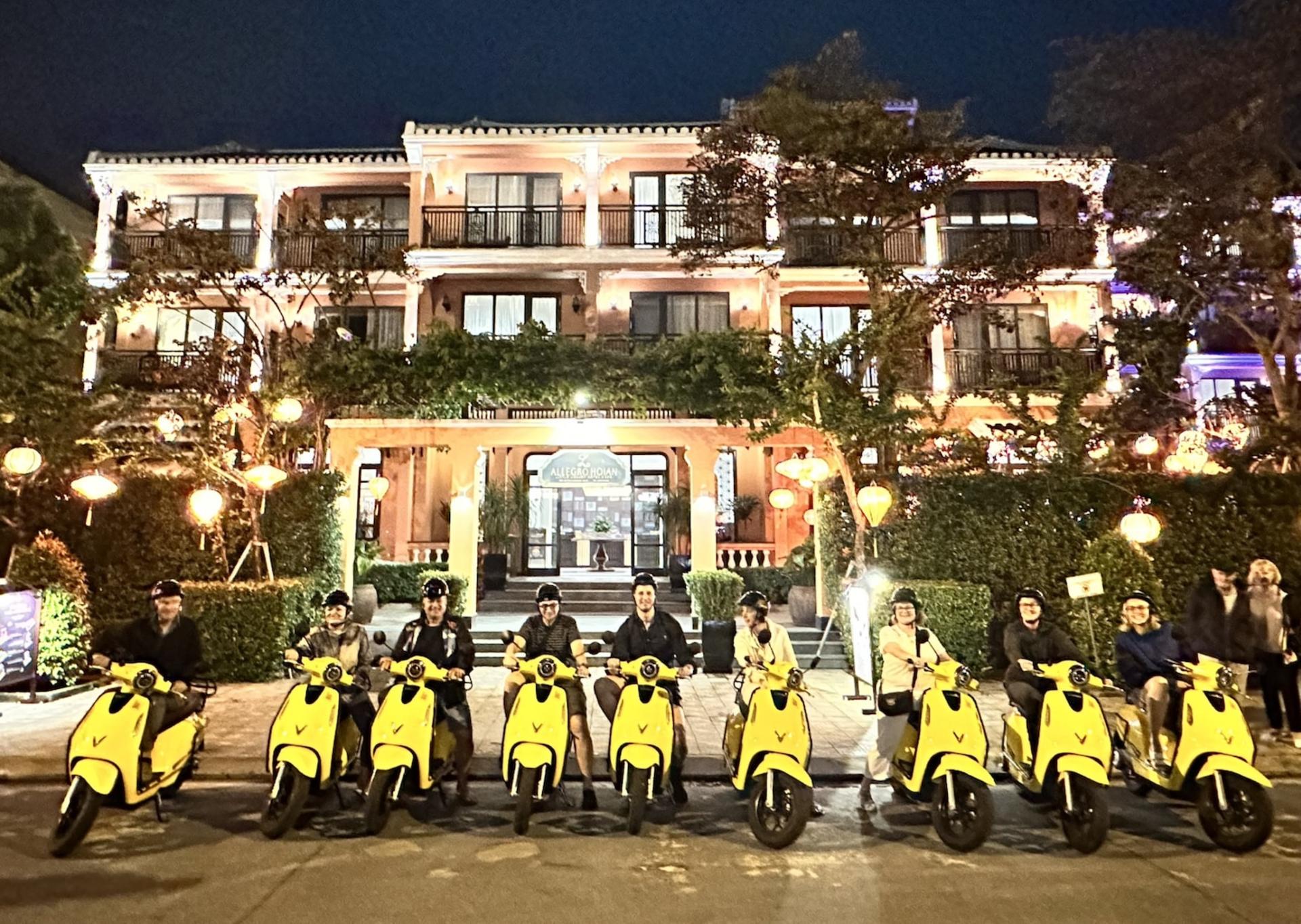 Hoi An Evening Electric Scooter Tour with Local Food - Thumbnail 3