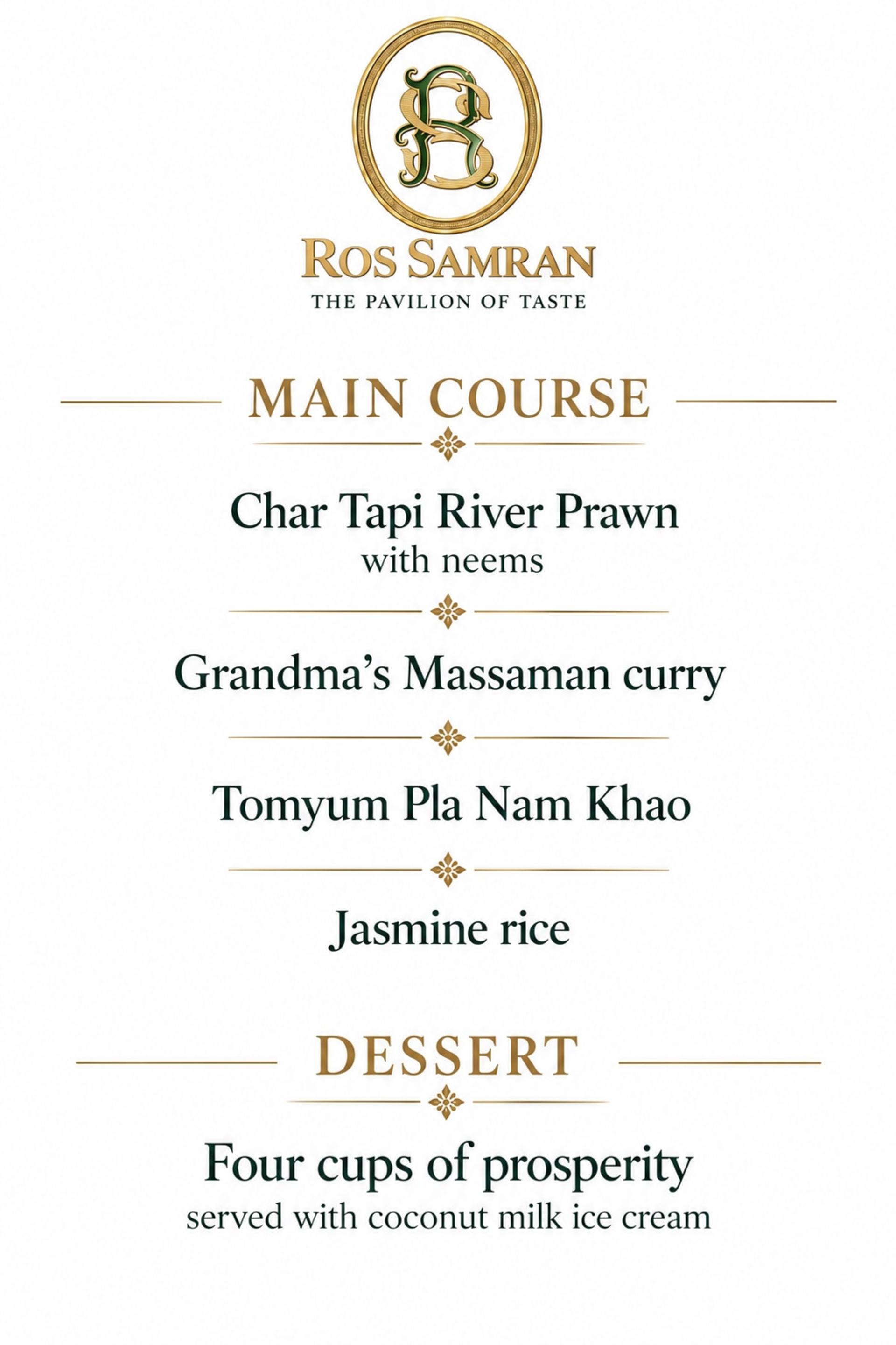 Rossamran: Thai Fine Dining with Chao Phraya River Views - Thumbnail 21
