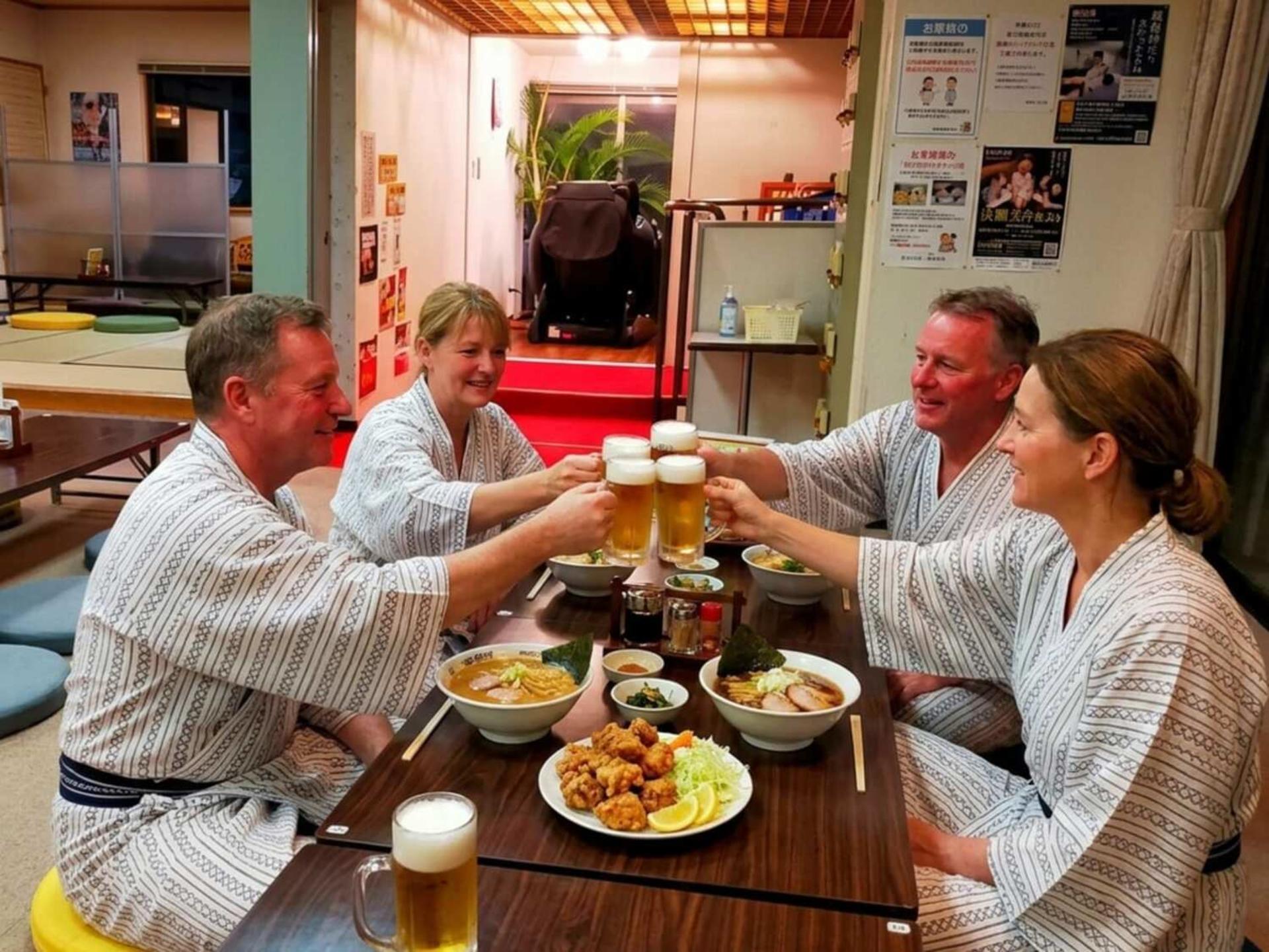 Kamata Rare Black Onsen, Yukata Photos & Local Walk (Tattoo-OK) - Thumbnail 5