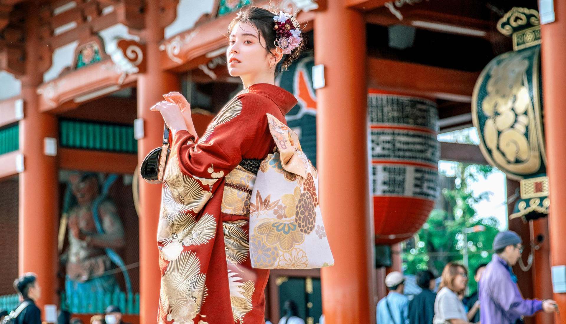 YAE Kimono Rental Asakusa Tokyo - Thumbnail 7