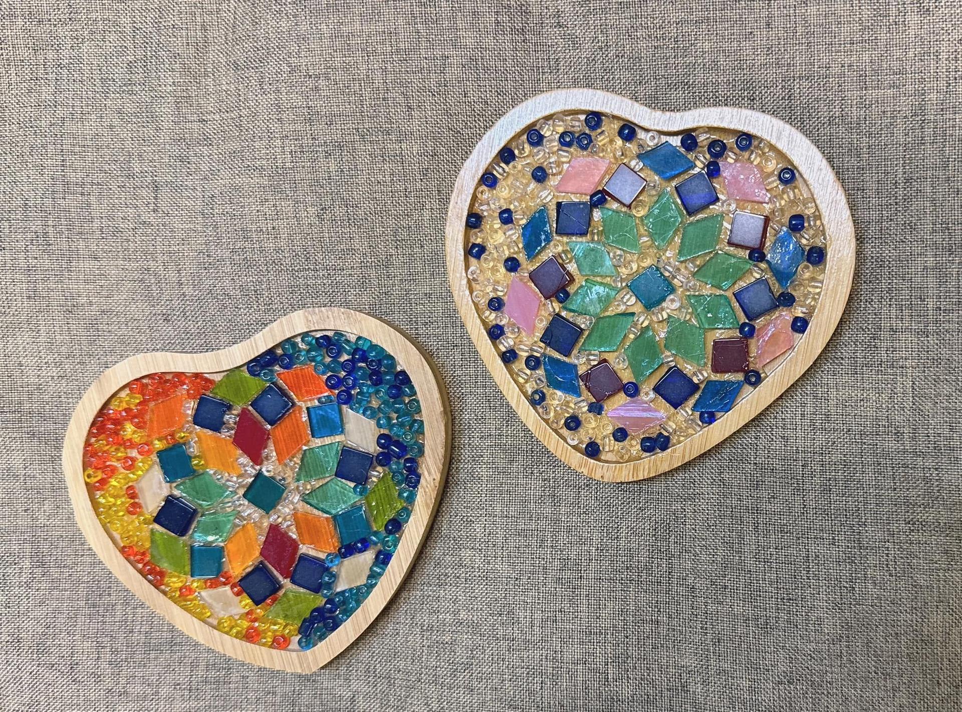 Shek Mun IRREGULart - Exotic Mosaic Workshop | Coaster | Photo Frame | Candle Holder | Table Lamp | Moon Lamp  - Thumbnail 7