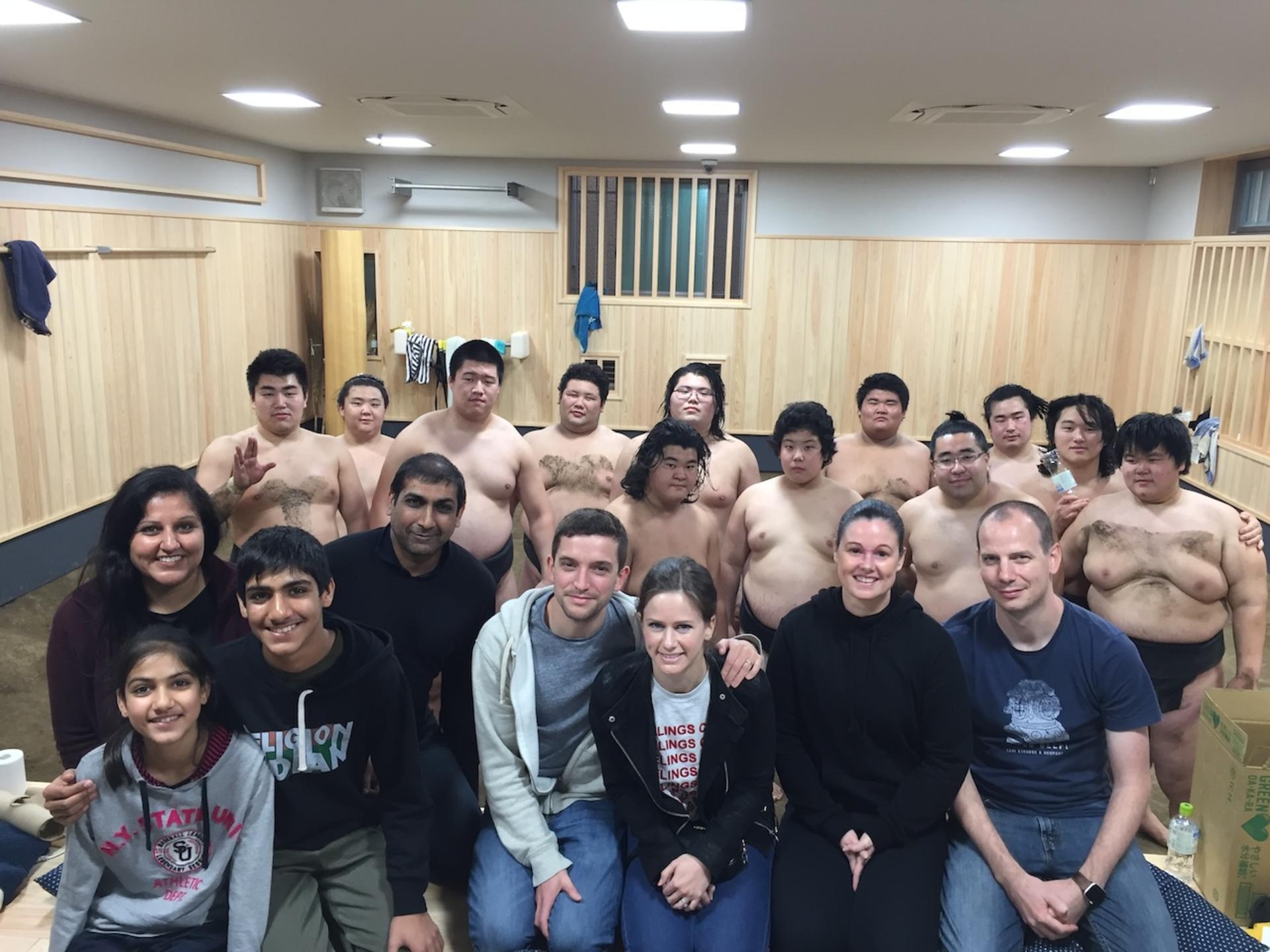 Tokyo Sumo Morning Practice Tour with Ring-Side Seats + Photo Shoot - Thumbnail 9