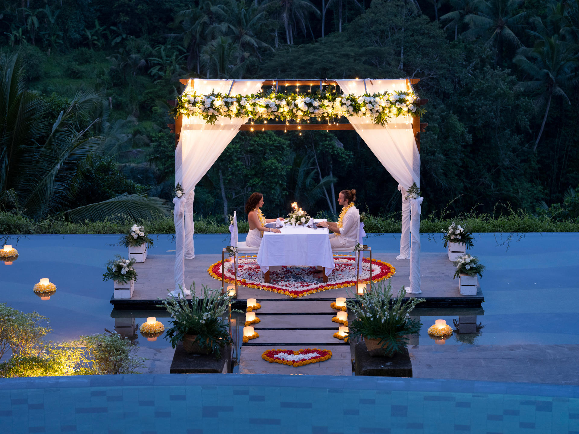 Romantic Dinner and Dining Experiences at Amateras Restaurant Ubud - Image 1