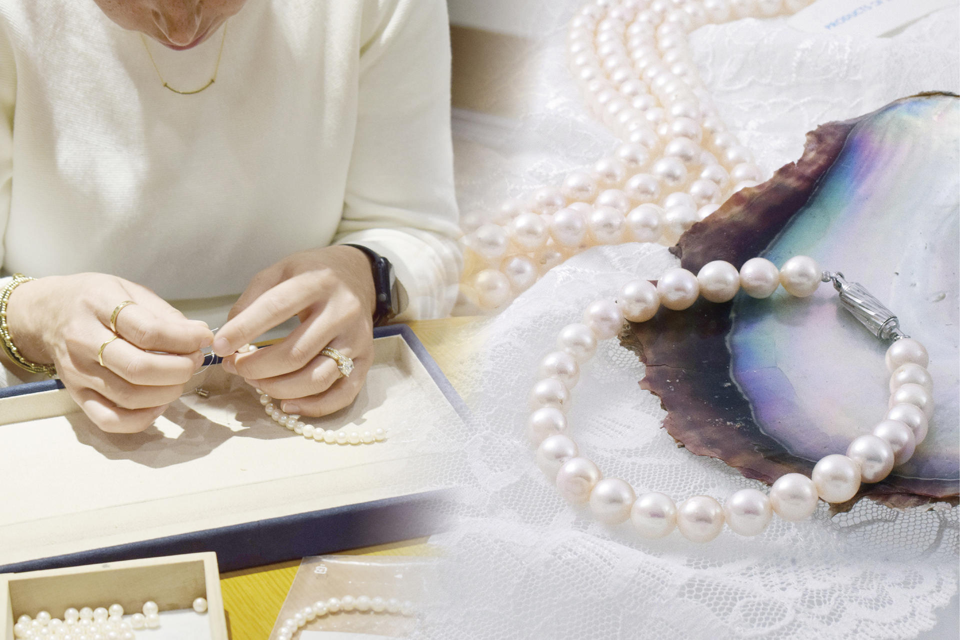 Akoya Pearl Bracelet Making Experience with Japanese Gems (Kyoto) - Thumbnail 2