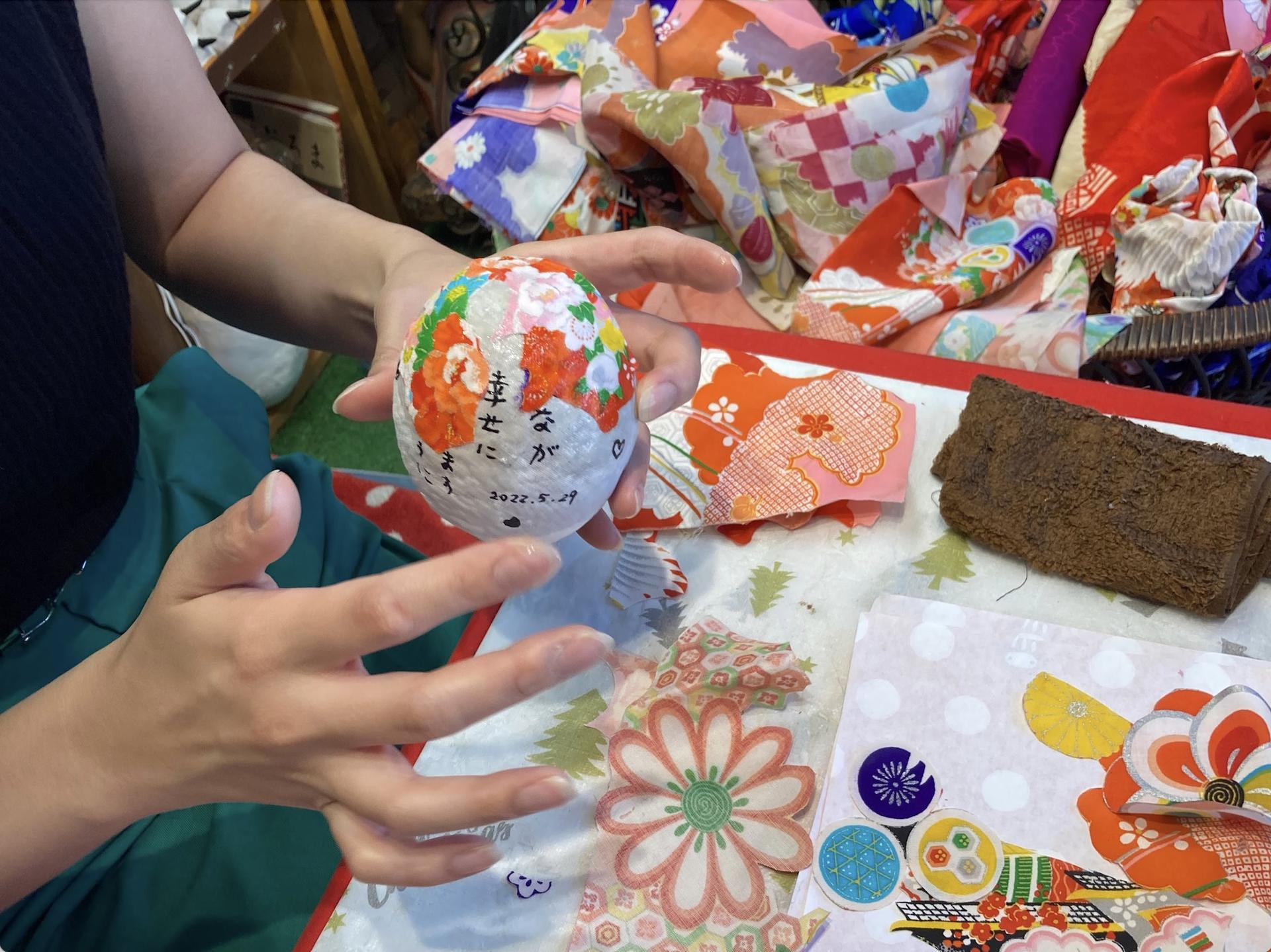 [Daruchan's House]  Daruma Cloth-Covering Experience - Thumbnail 4