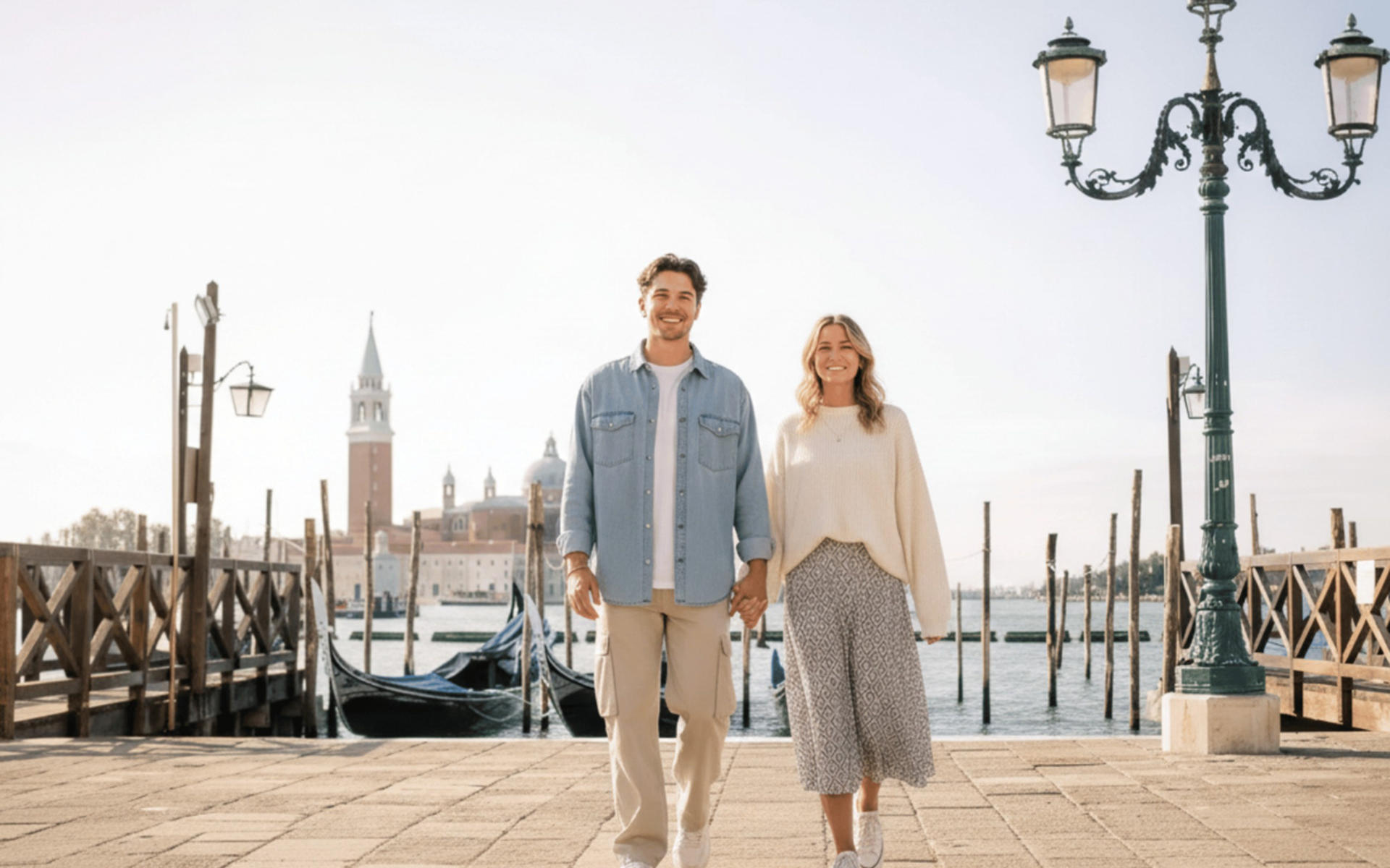 A Romantic Photoshoot in the Heart of Venice - Thumbnail 2