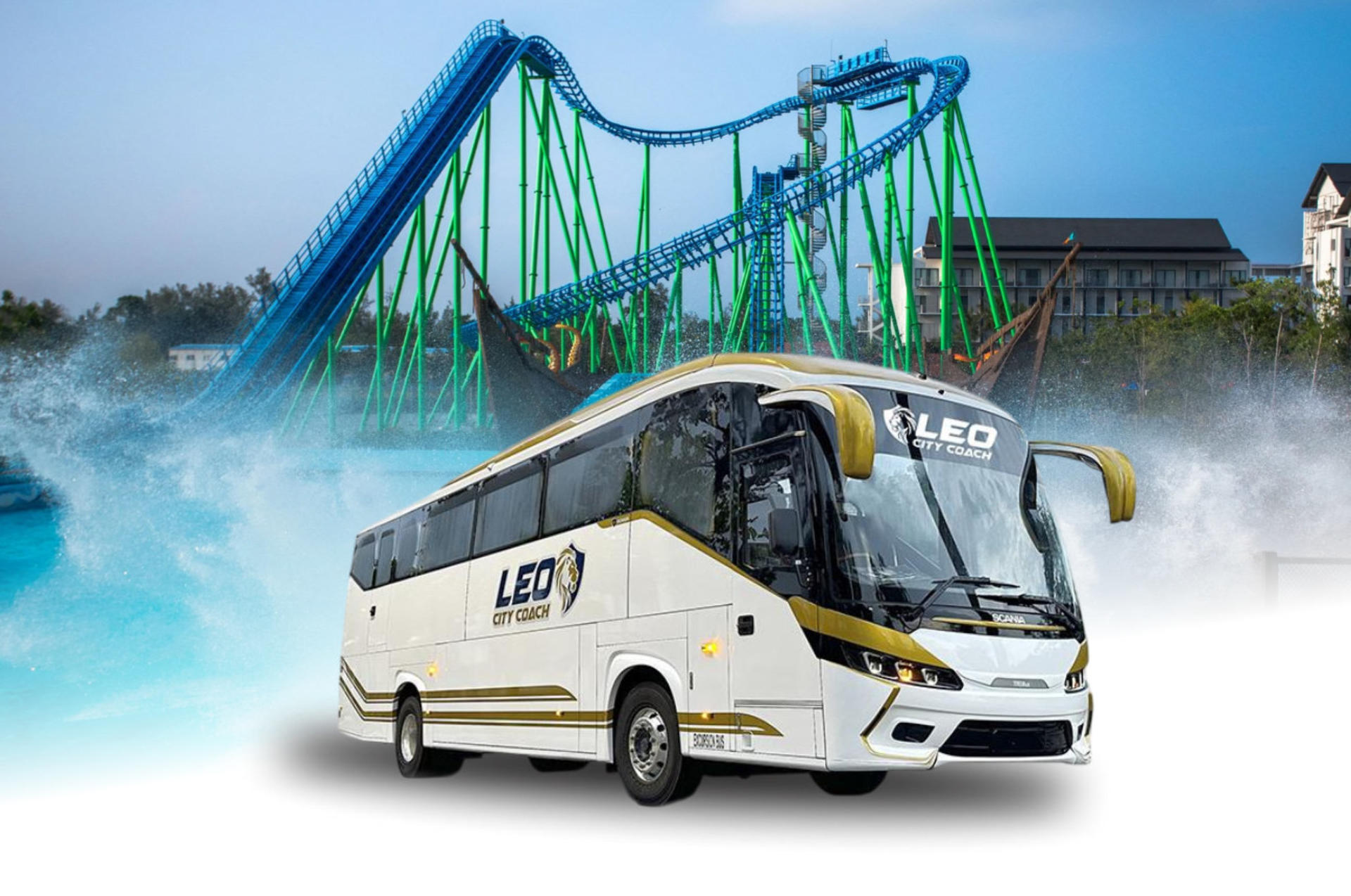 Singapore - Desaru Malaysia Bus by Leo City - Image 1