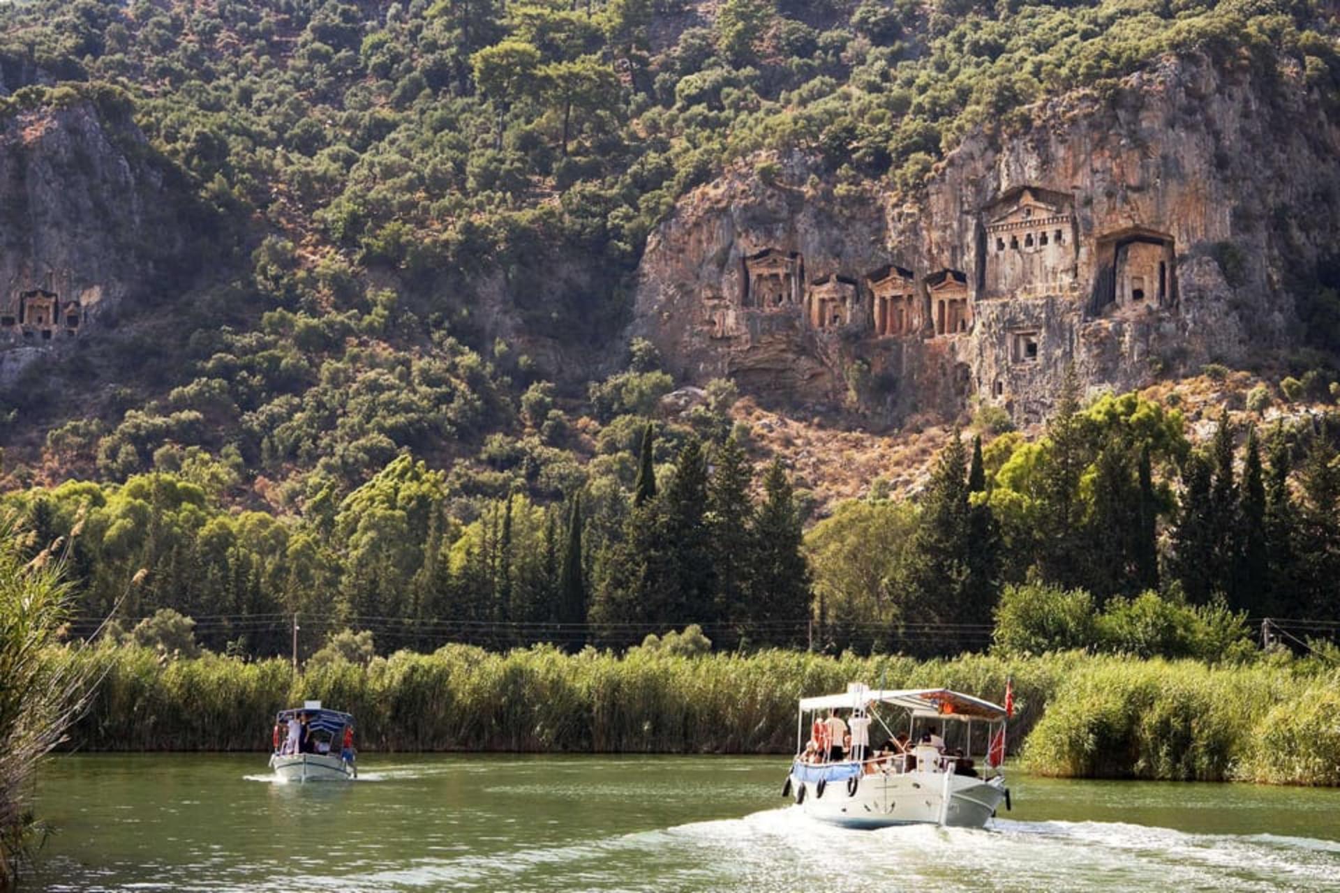 Marmaris Dalyan & Kaunos Full-Day River Cruise with Mud Baths - Thumbnail 3