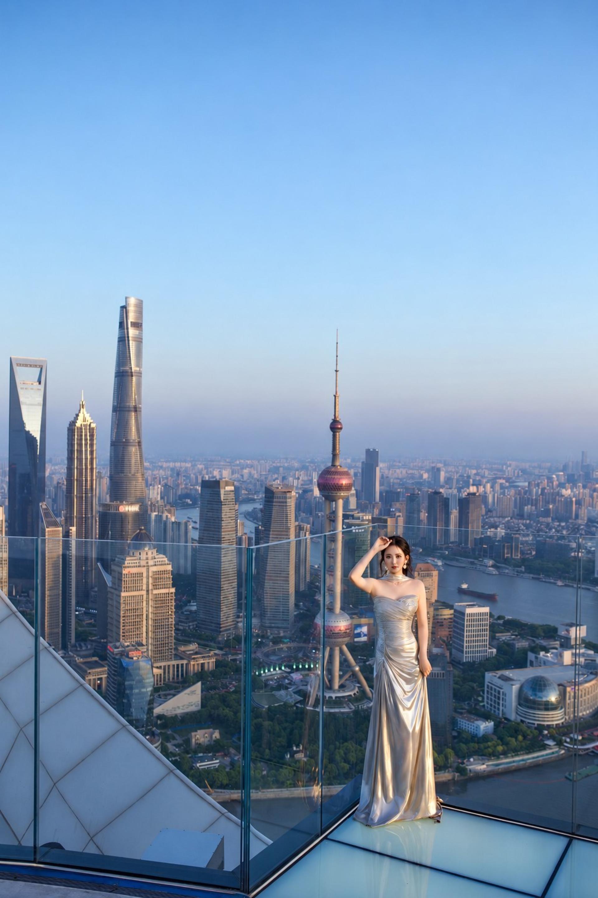 Shanghai Fashion Editorial Photoshoot at The Bund or The Stage - Thumbnail 17