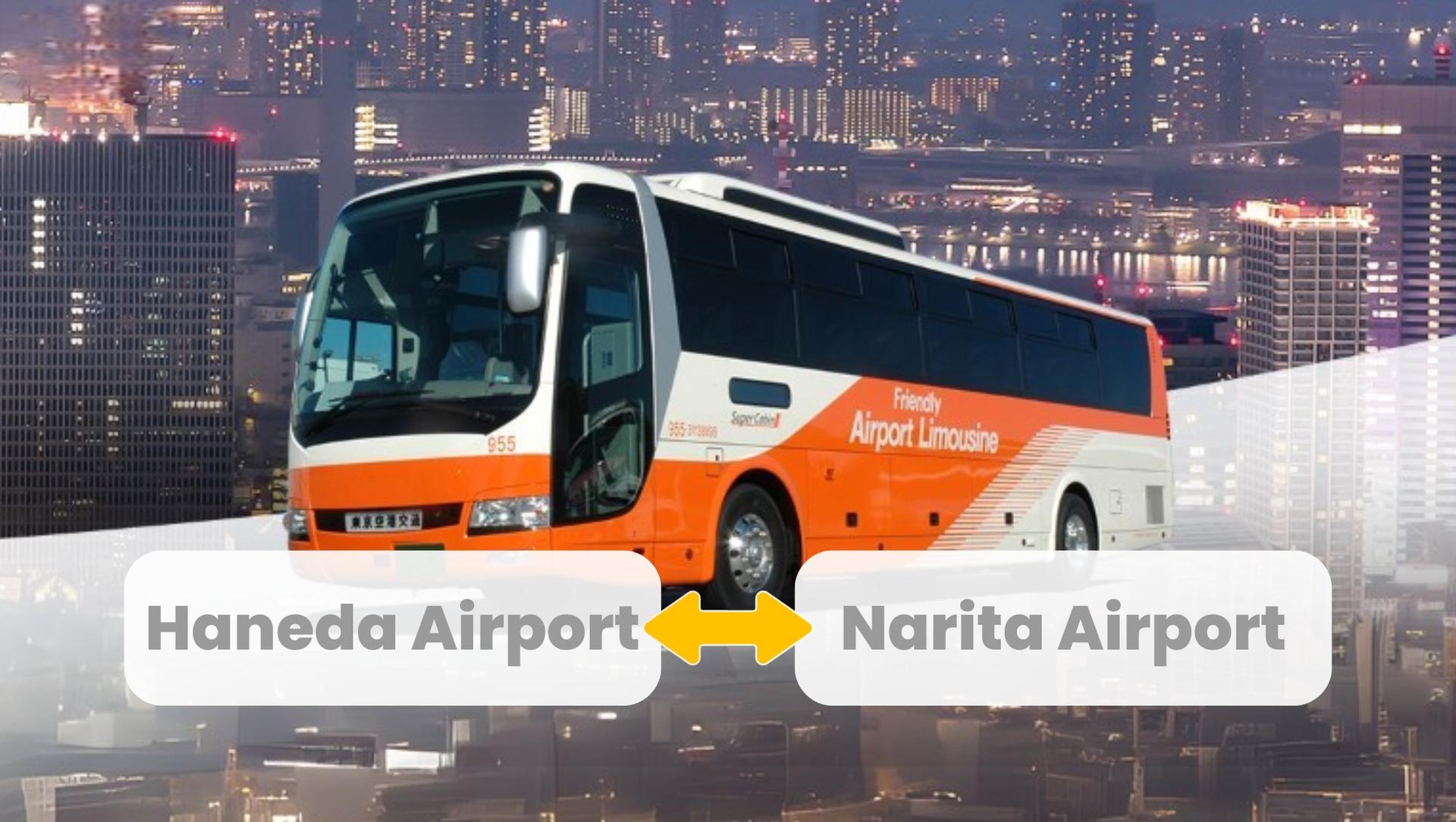 Limousine Bus between Haneda Airport and Narita Airport - Image 1