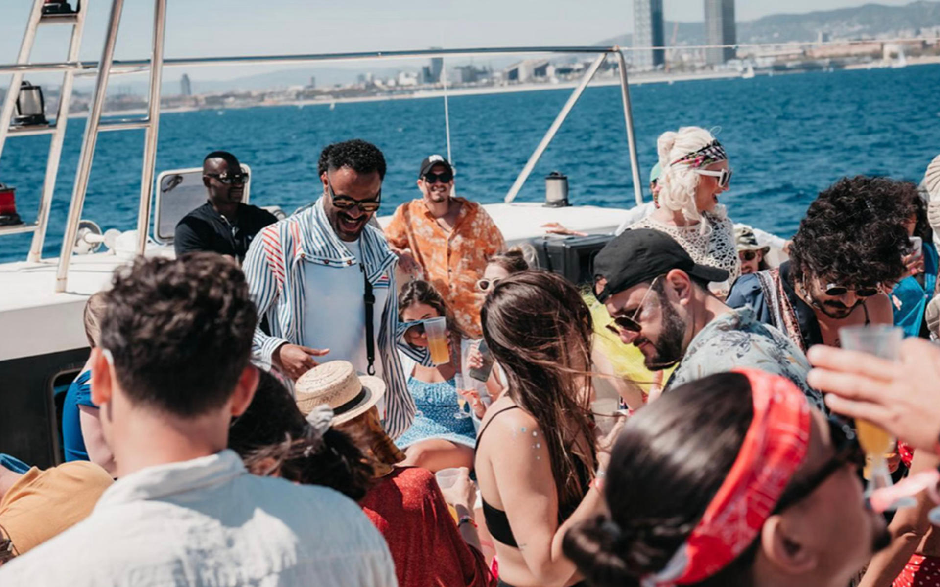 Barcelona Boat Party Experience with Swim Stops and Drinks - Thumbnail 10