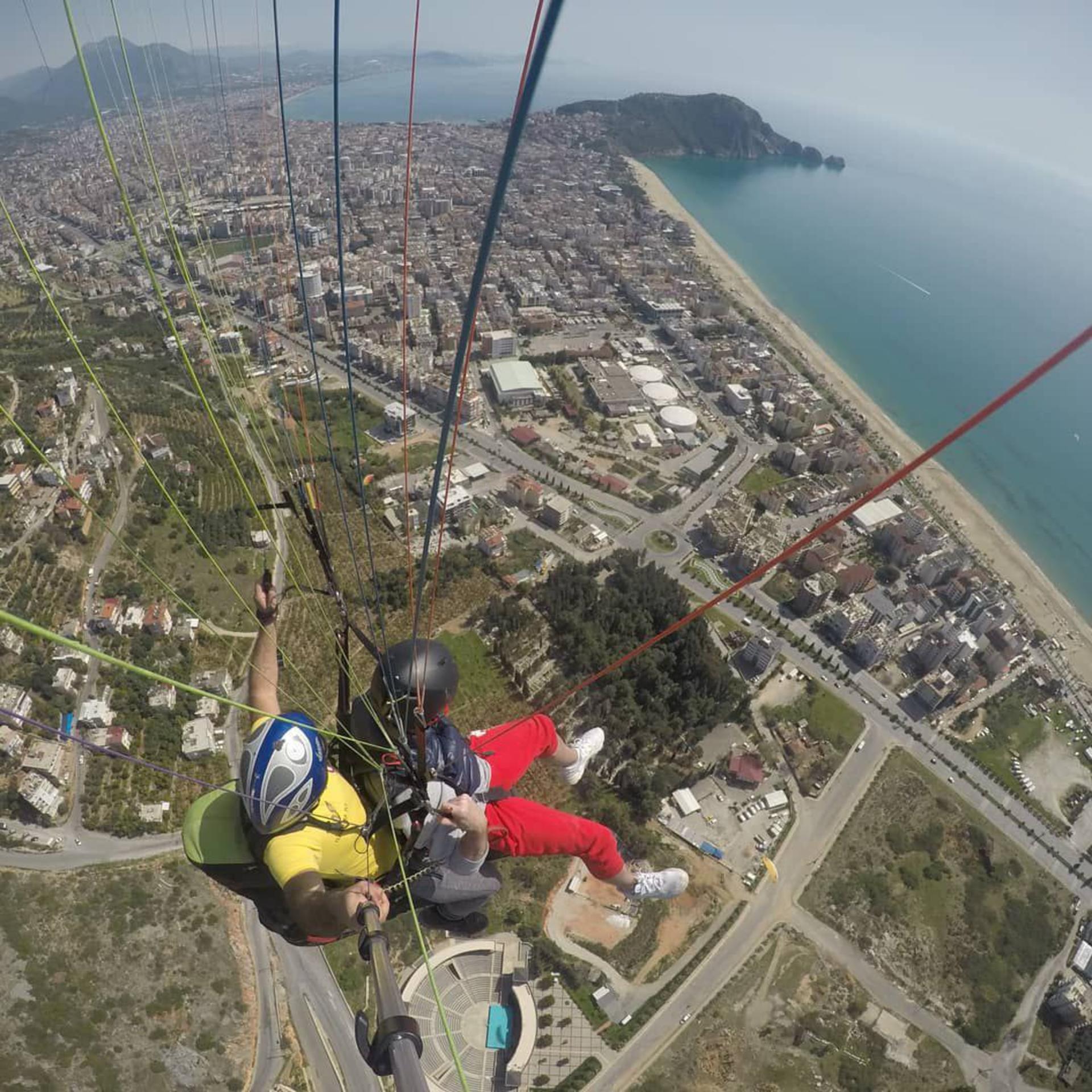 Alanya Tandem Paragliding from 700m with Meeting or Pick-Up  - Thumbnail 3