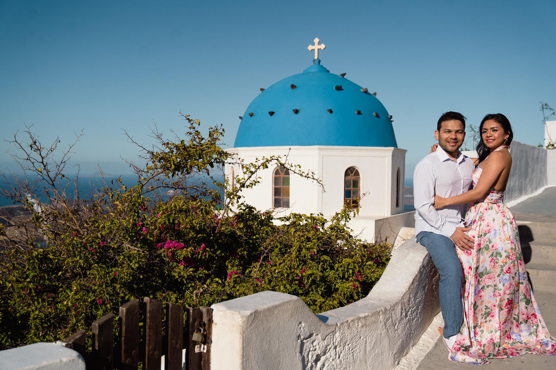 Professional Photoshoot in Santorini - Image 1
