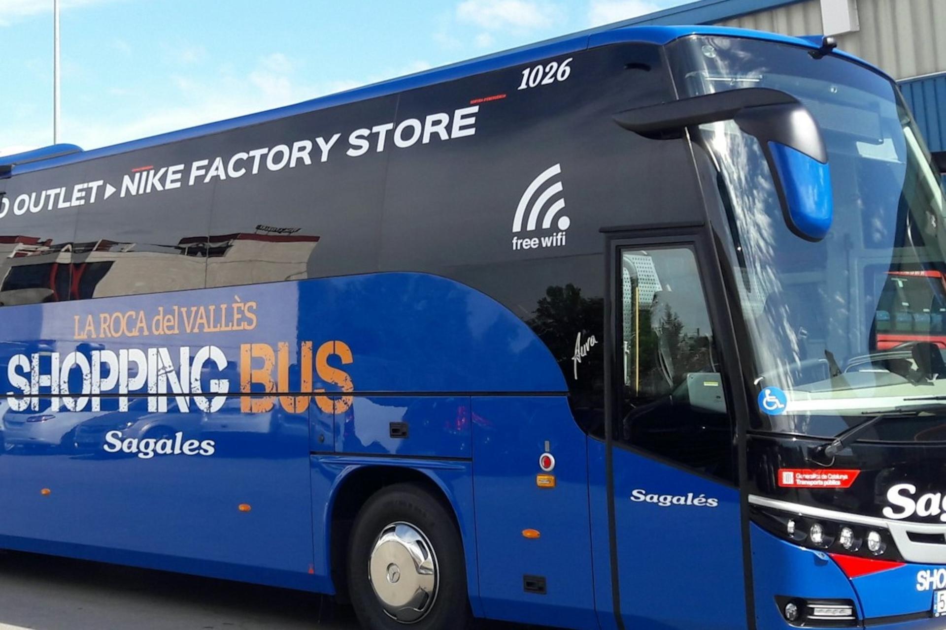 Sagales Shopping Bus Transfer to La Roca Village from Barcelona - Image 1