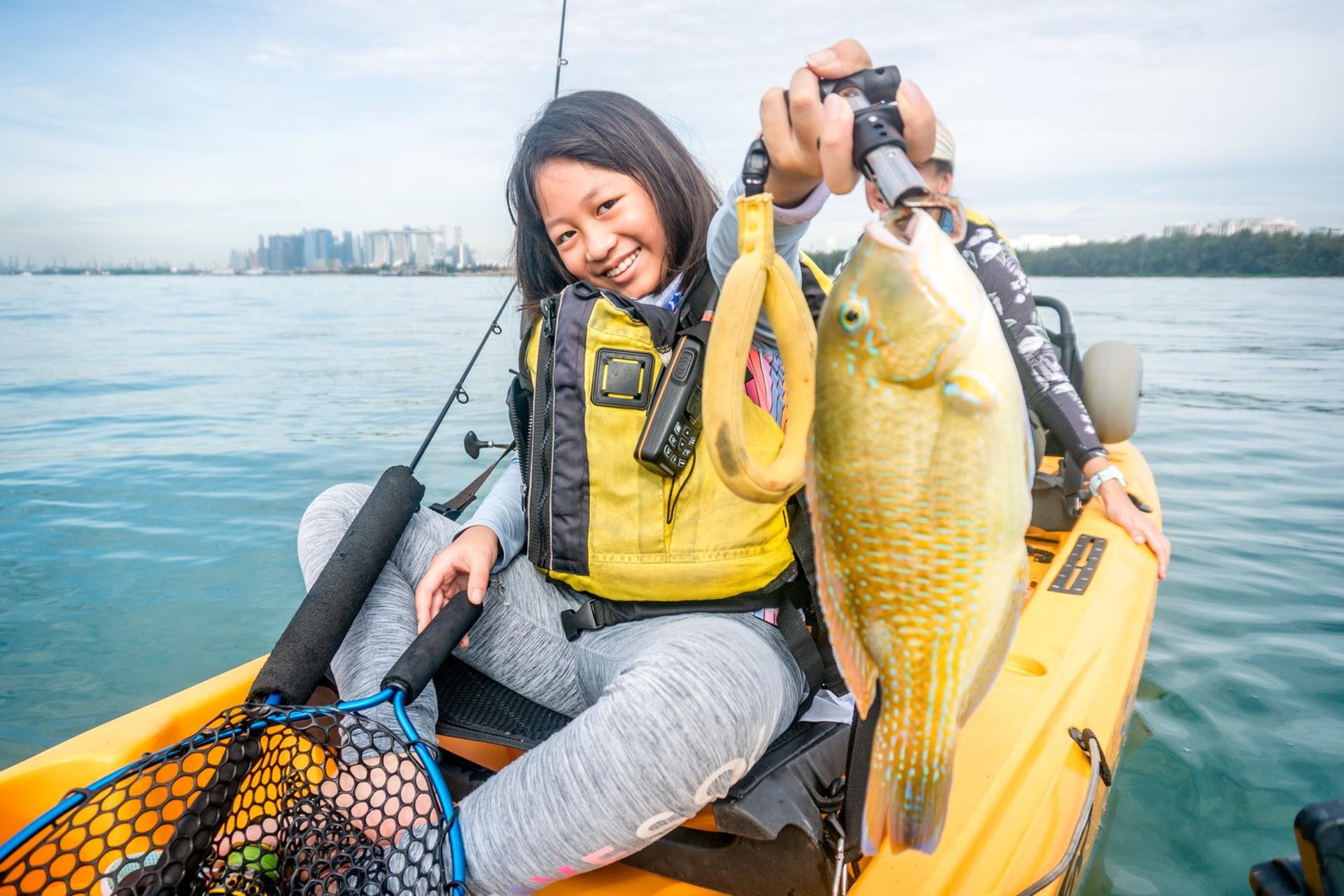 Kayak Fishing Experience in Singapore - Thumbnail 12