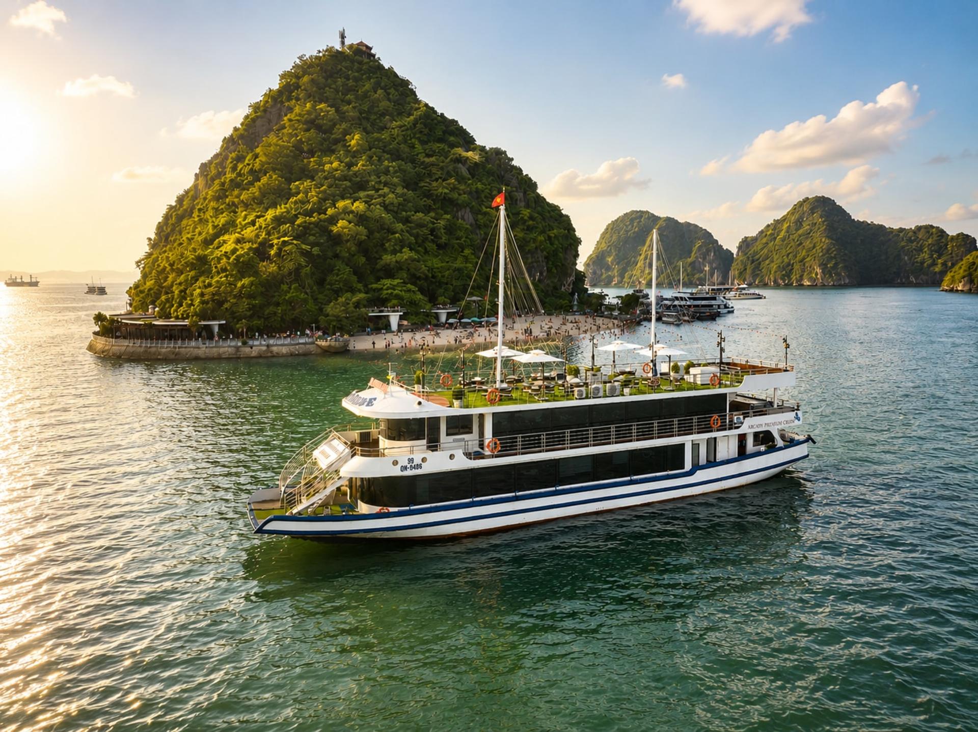 Asiana Day Cruise: Ha Long Bay, Sung Sot, Ti Top - Thumbnail 2