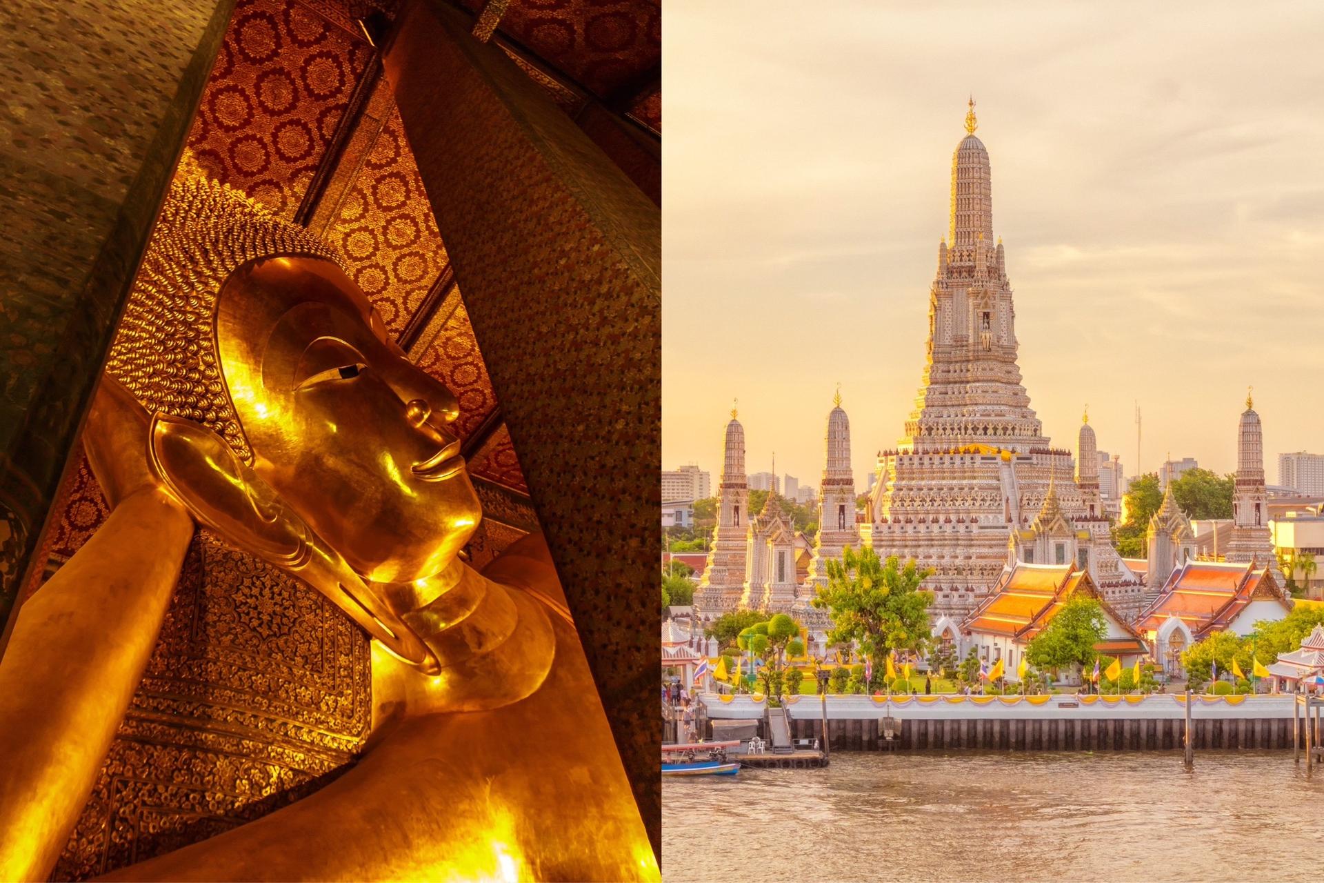 Wat Pho and Wat Arun Guided Half Day Walking Tour - Image 1